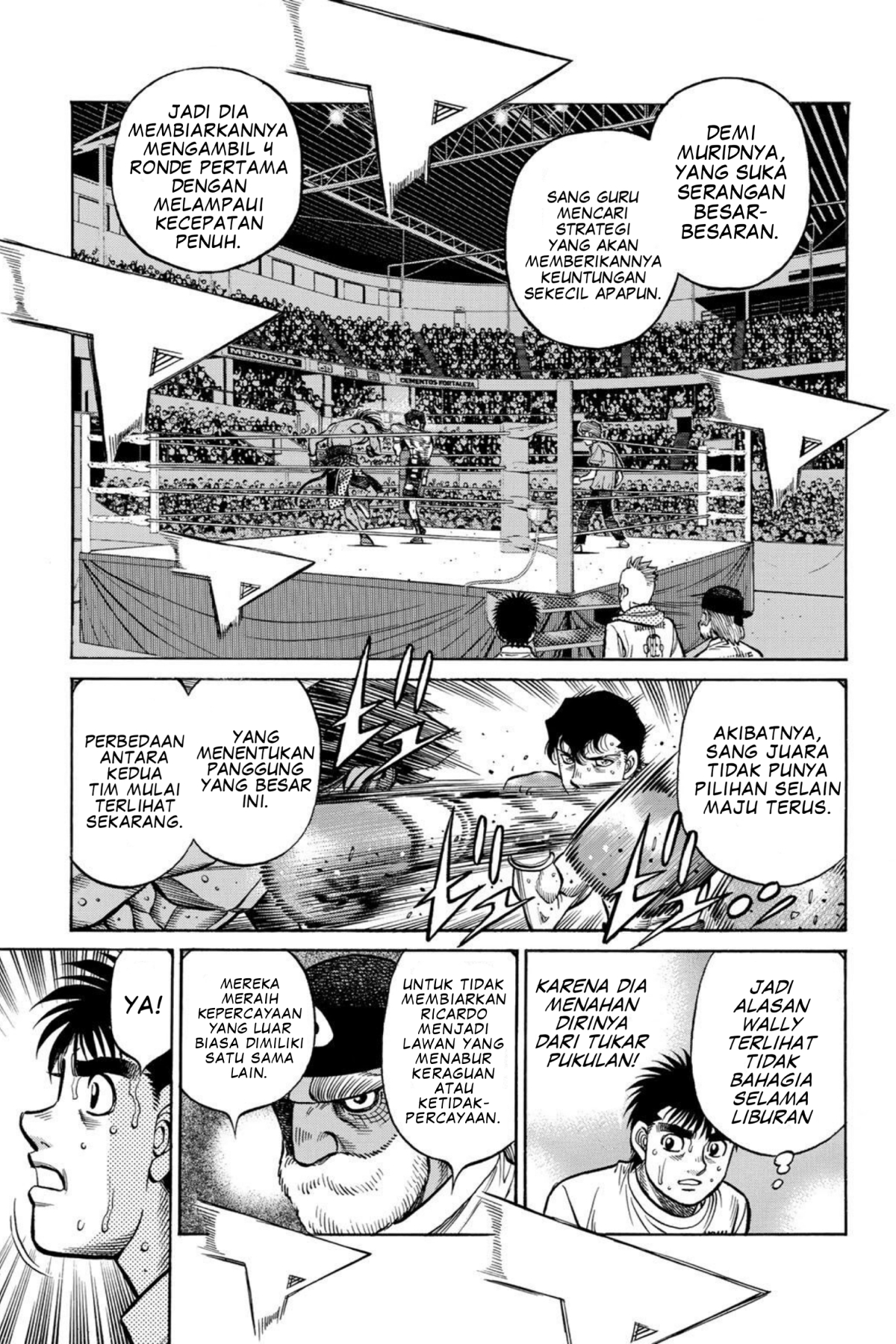 Hajime no Ippo Chapter 1402 - halaman 15