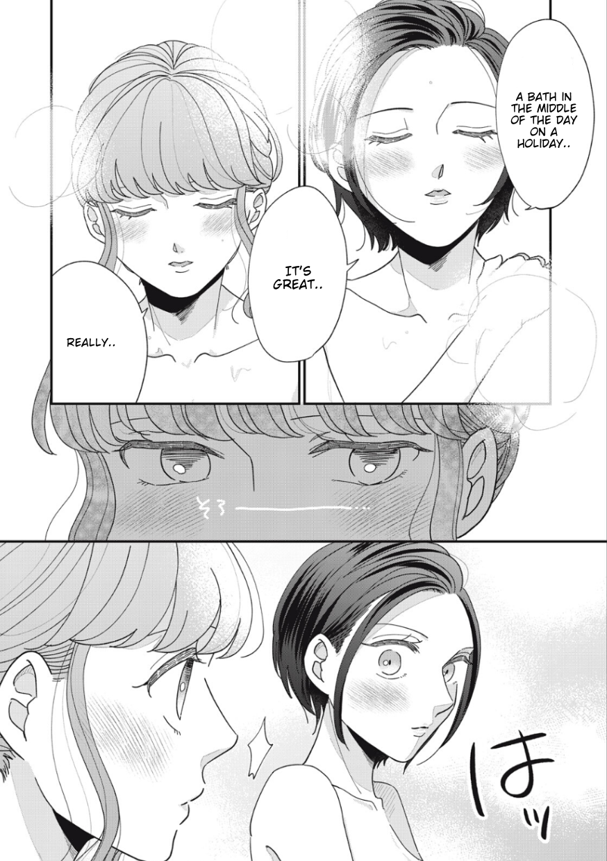 Halaman dari Watashi to Kanojo no Kawaii Koi no Hajime Kata Chapter 16