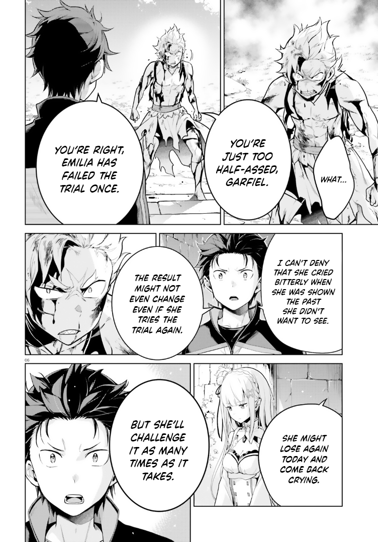 Halaman dari Re:Zero kara Hajimeru Isekai Seikatsu: Dai 4-shou—Seiiki to Gouyoku no Majo Chapter 48