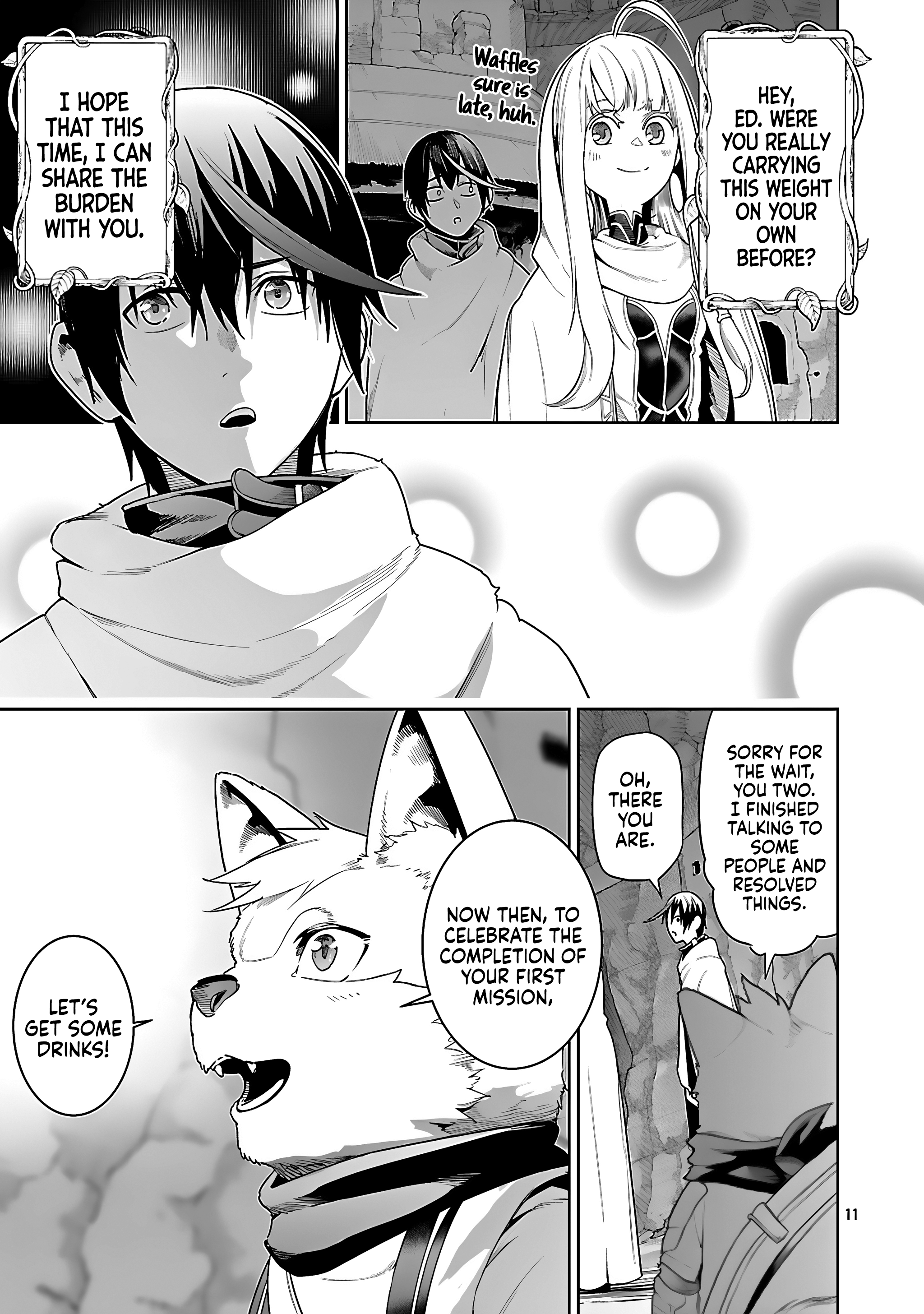 Halaman dari Tsuihousareru Tabi ni Skill wo Te ni Ireta Ore ga, 100 no Isekai de 2-shuume Musou Chapter 24
