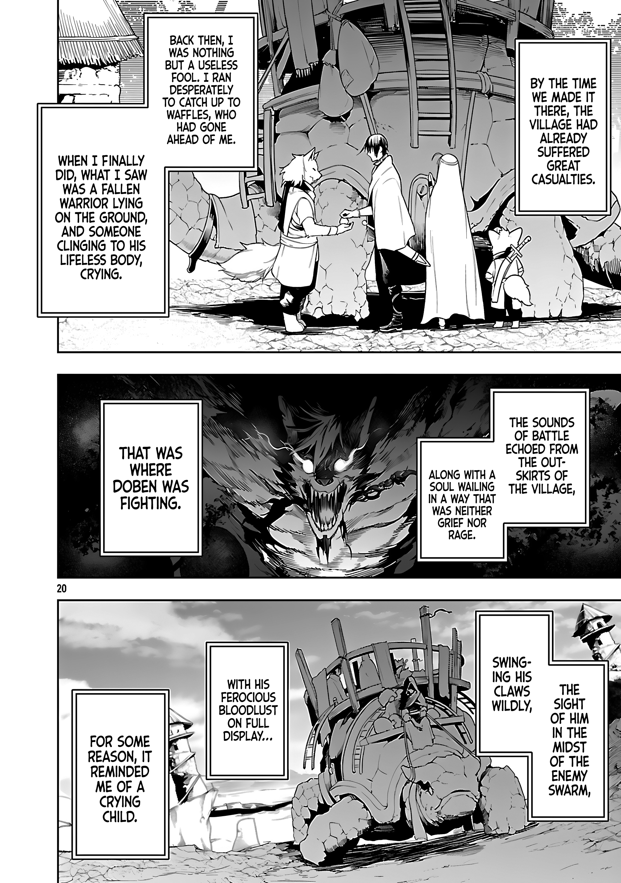 Halaman dari Tsuihousareru Tabi ni Skill wo Te ni Ireta Ore ga, 100 no Isekai de 2-shuume Musou Chapter 24