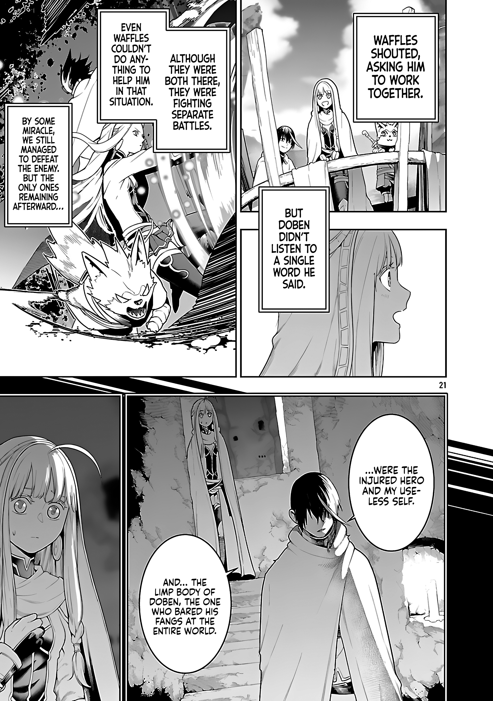 Halaman dari Tsuihousareru Tabi ni Skill wo Te ni Ireta Ore ga, 100 no Isekai de 2-shuume Musou Chapter 24