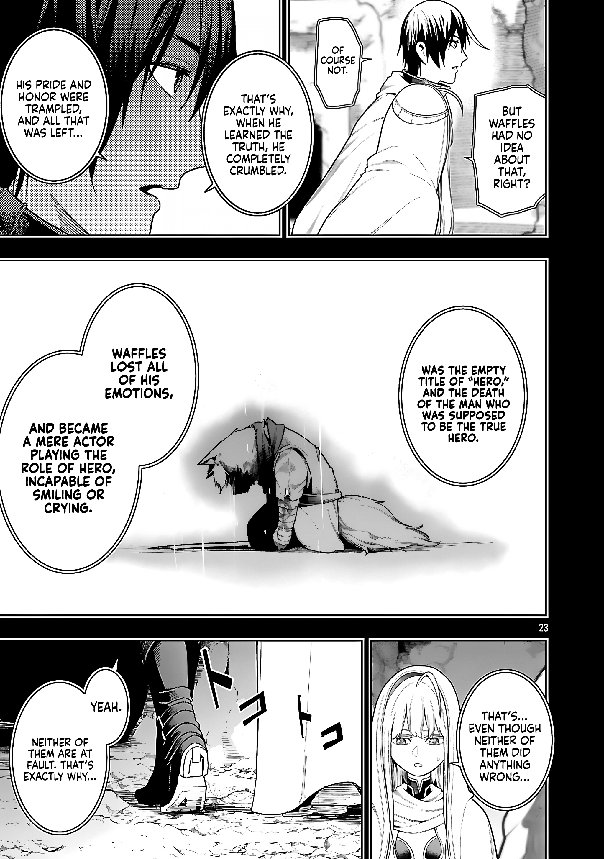 Halaman dari Tsuihousareru Tabi ni Skill wo Te ni Ireta Ore ga, 100 no Isekai de 2-shuume Musou Chapter 24