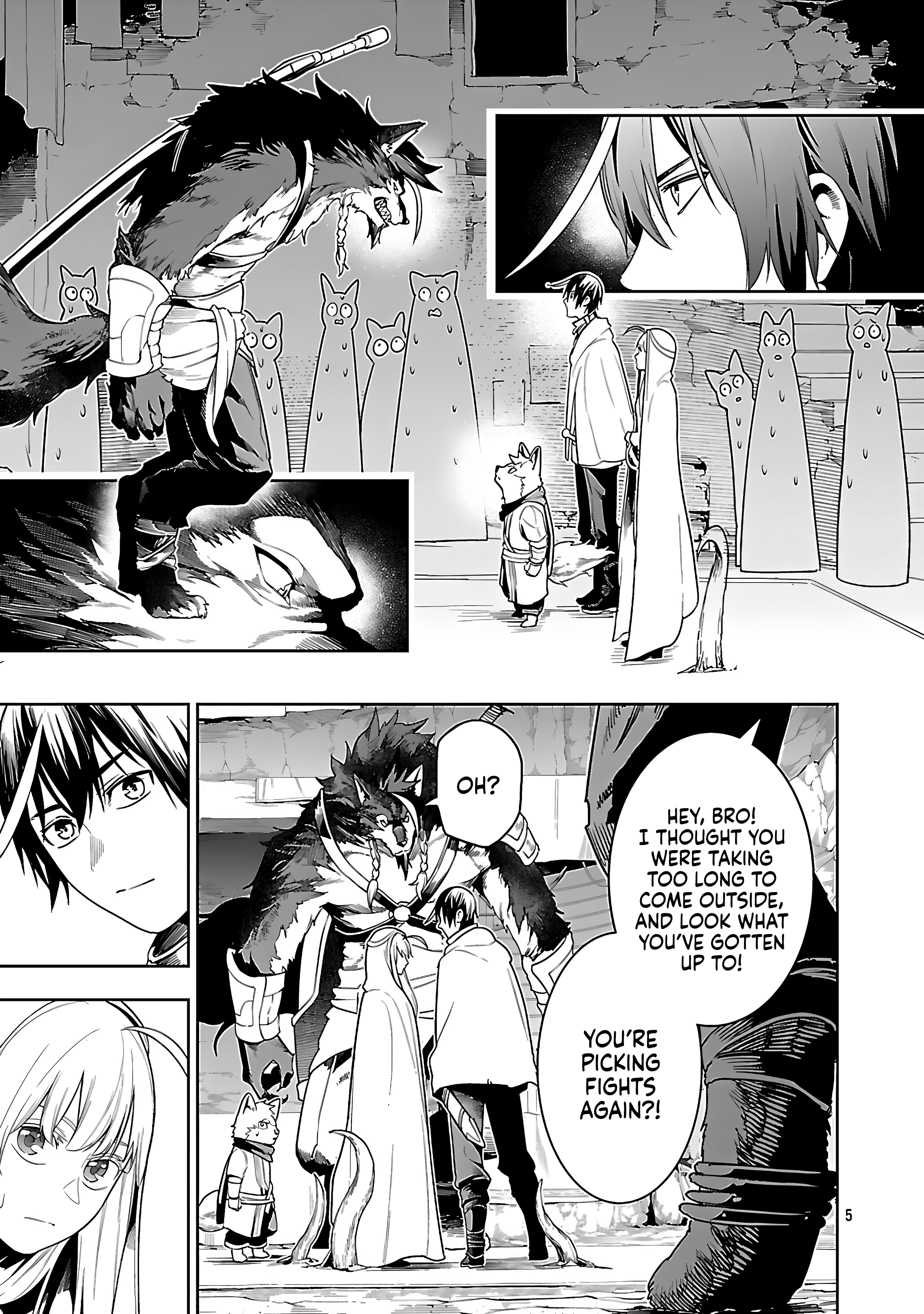 Halaman dari Tsuihousareru Tabi ni Skill wo Te ni Ireta Ore ga, 100 no Isekai de 2-shuume Musou Chapter 24