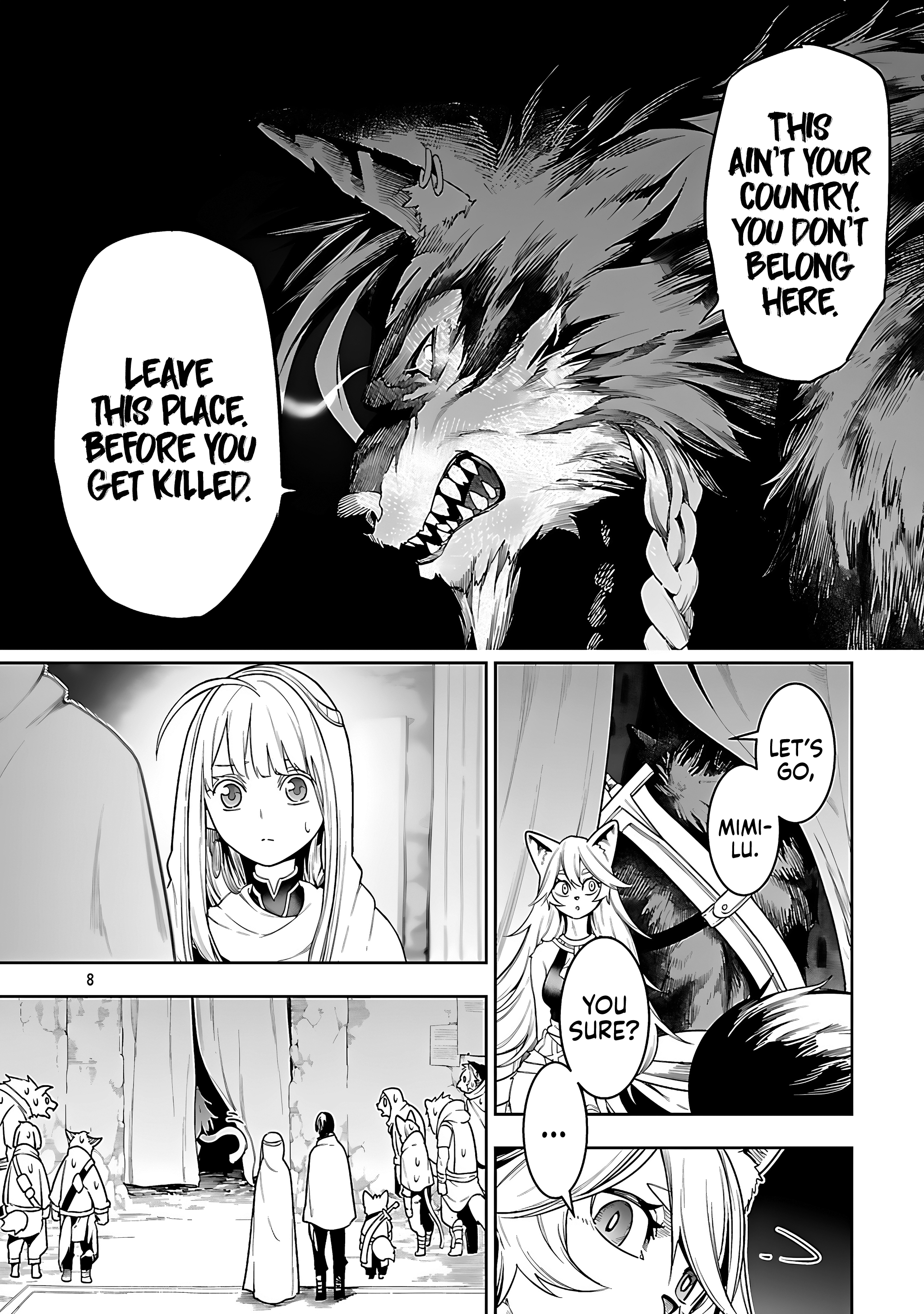 Halaman dari Tsuihousareru Tabi ni Skill wo Te ni Ireta Ore ga, 100 no Isekai de 2-shuume Musou Chapter 24
