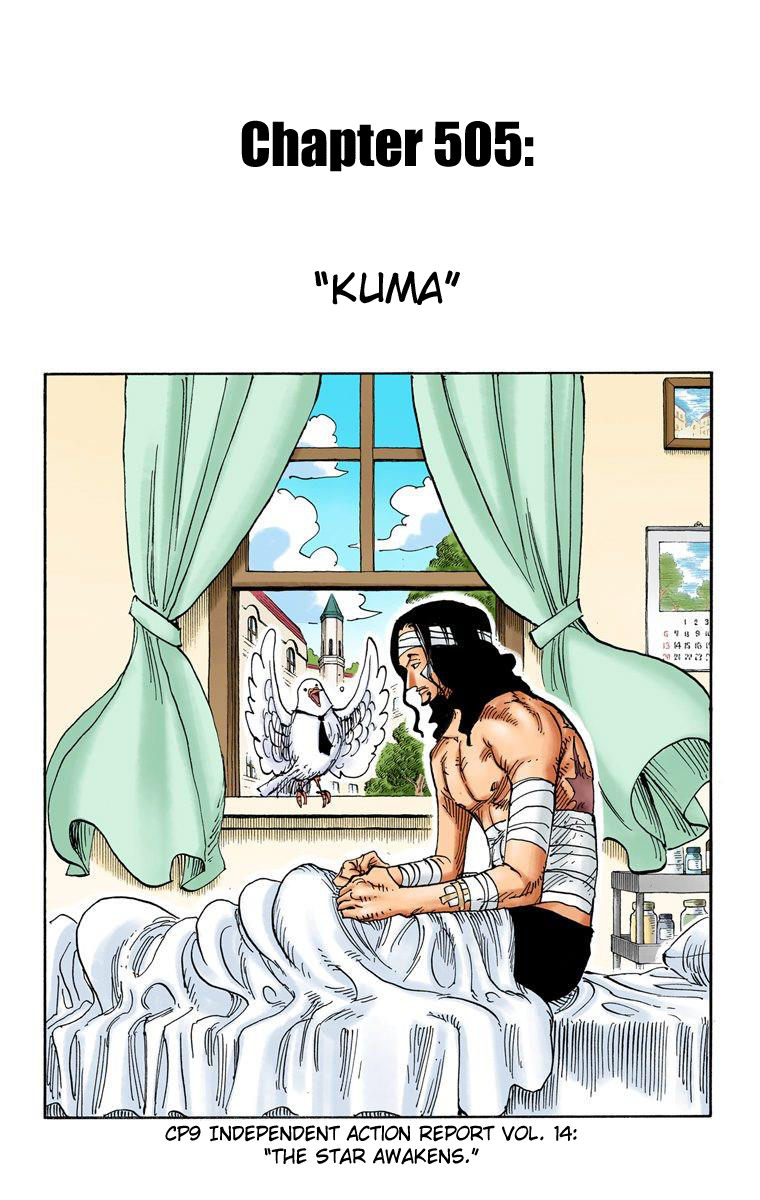 Halaman dari One Piece (Official Colored) Chapter 505
