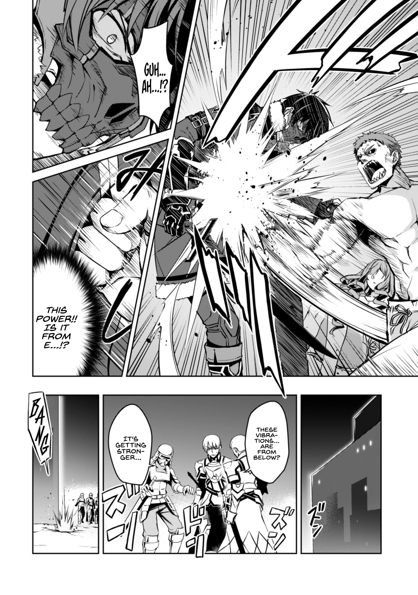 Halaman dari Boushoku no Berserk ~Ore dake Level to Iu Gainen wo Toppa suru~ Chapter 34