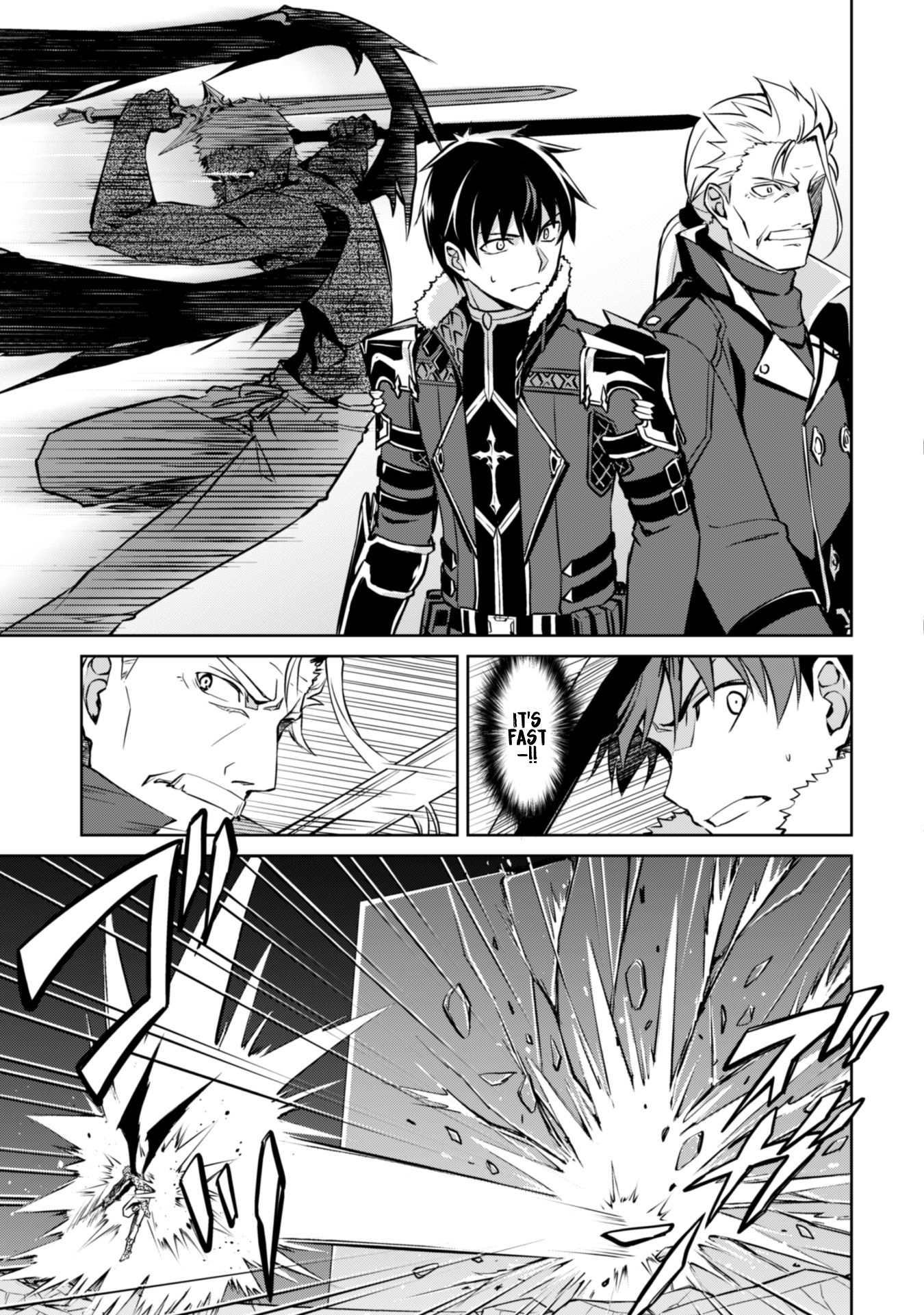 Halaman dari Boushoku no Berserk ~Ore dake Level to Iu Gainen wo Toppa suru~ Chapter 34