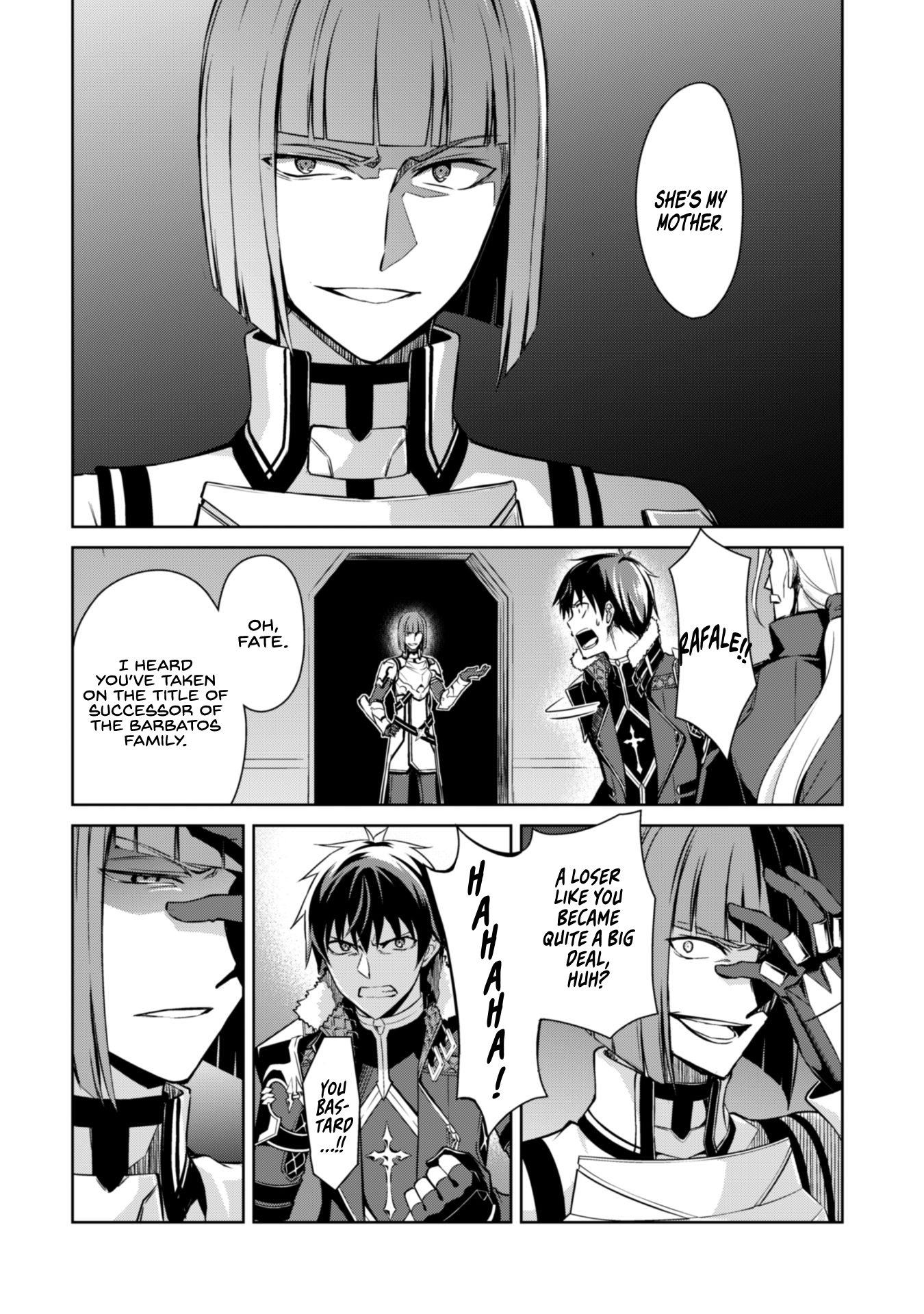 Halaman dari Boushoku no Berserk ~Ore dake Level to Iu Gainen wo Toppa suru~ Chapter 34