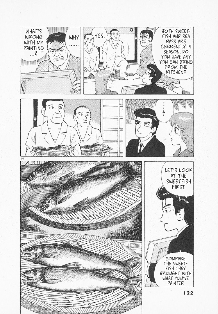 Halaman dari Oishinbo Chapter 117