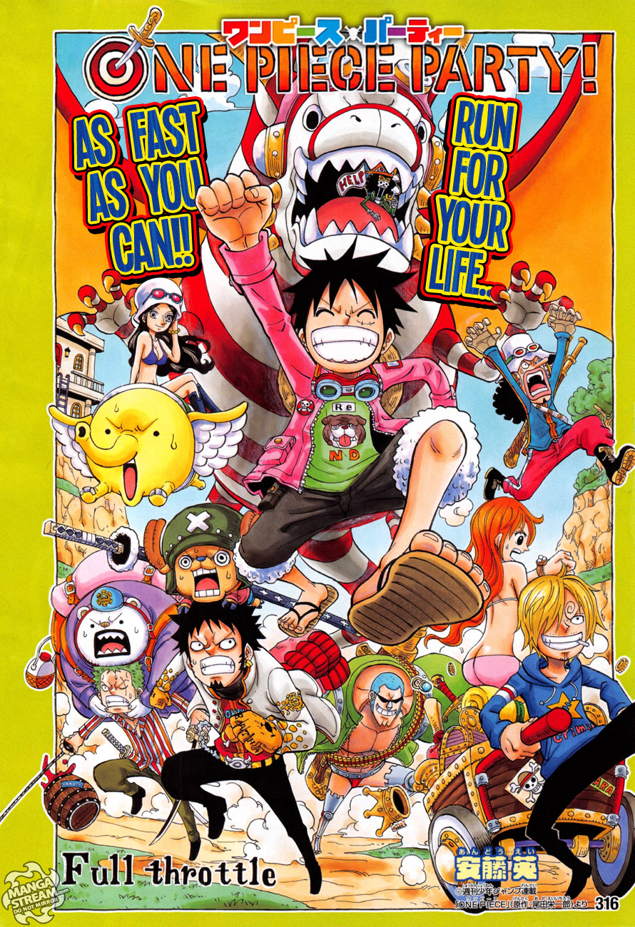 Halaman dari One Piece Party Chapter 3