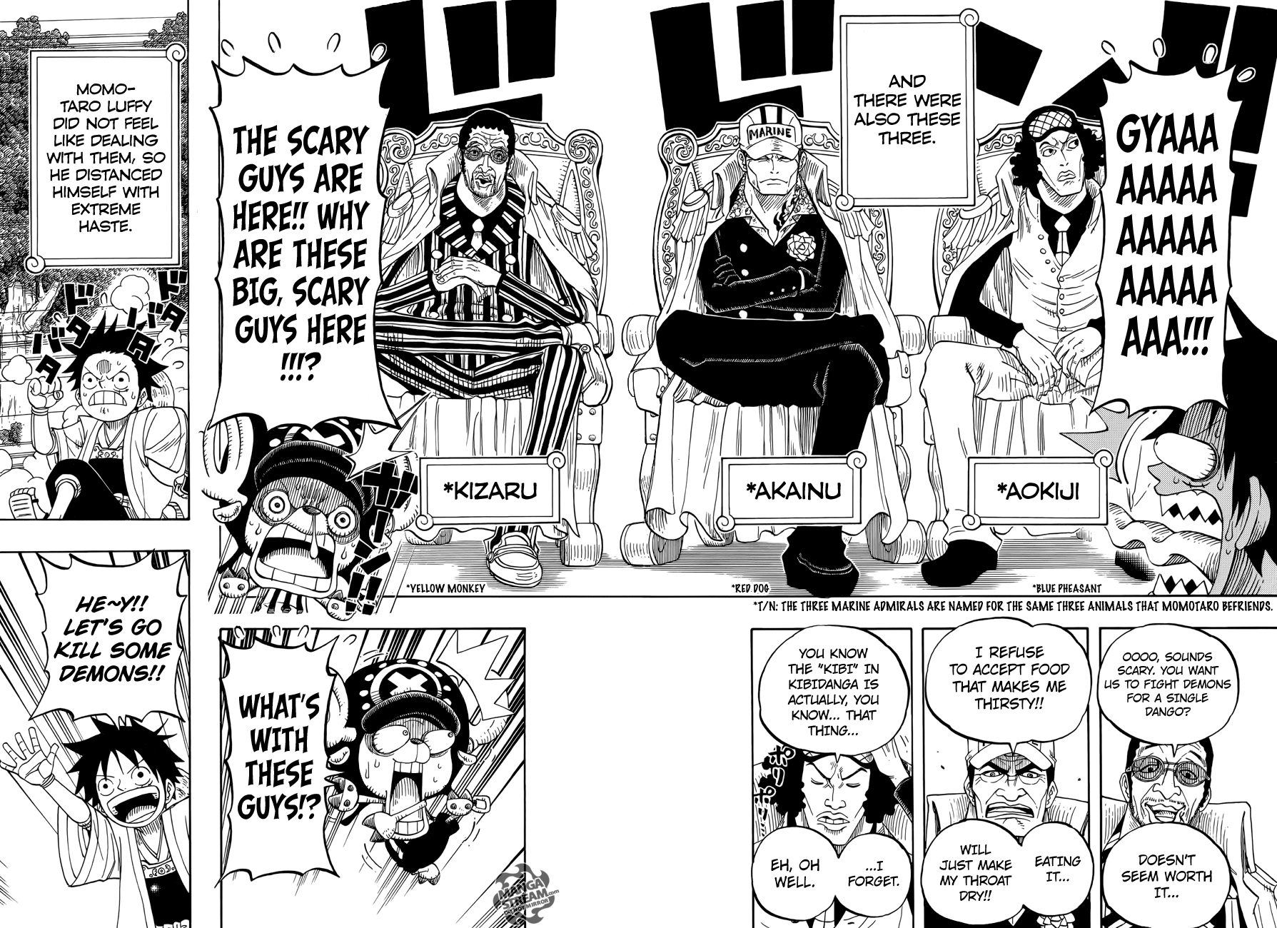 Halaman dari One Piece Party Chapter 3