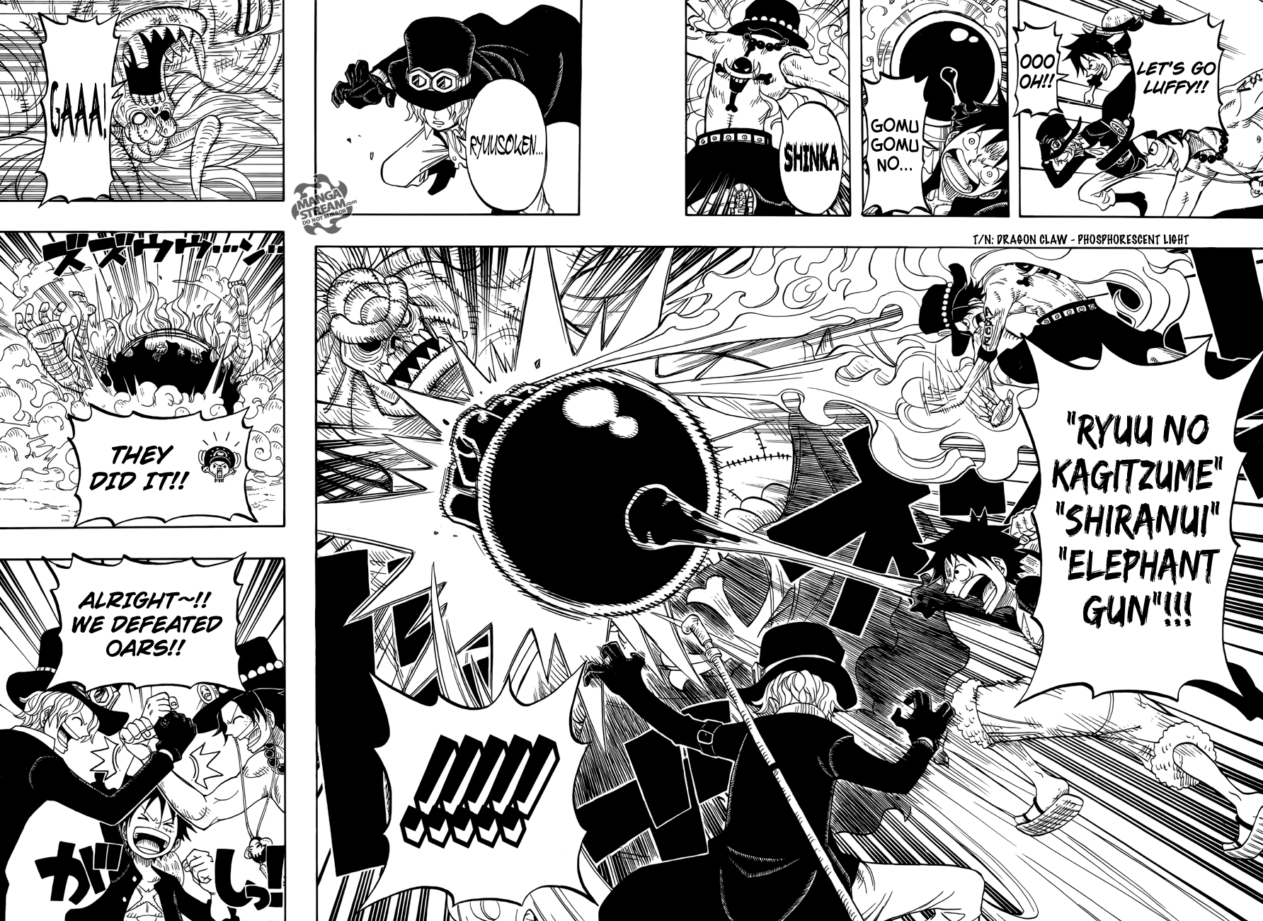 Halaman dari One Piece Party Chapter 3