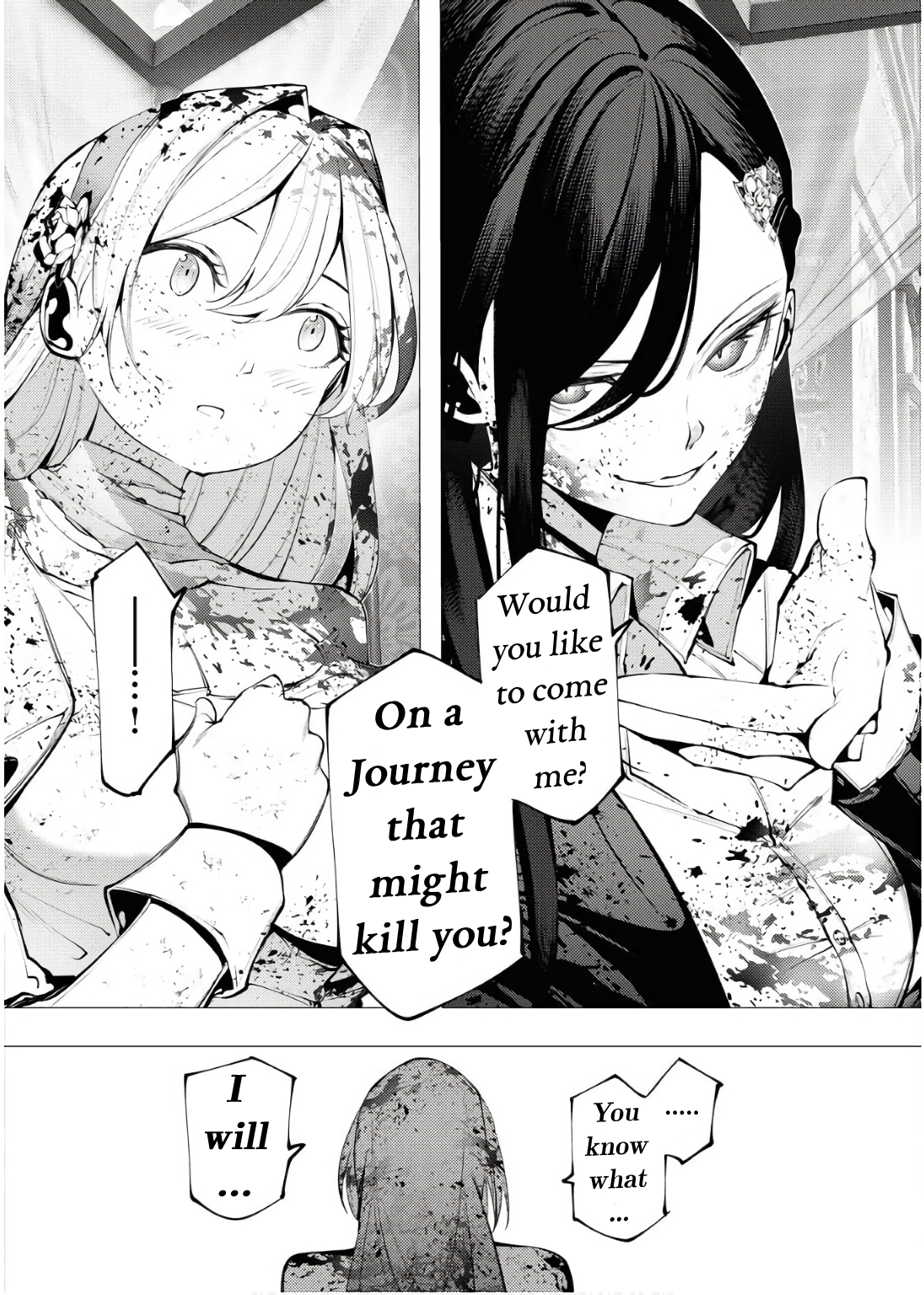 Halaman dari Serial Killer Isekai ni Oritatsu - Isekai Battle Royale Chapter 3