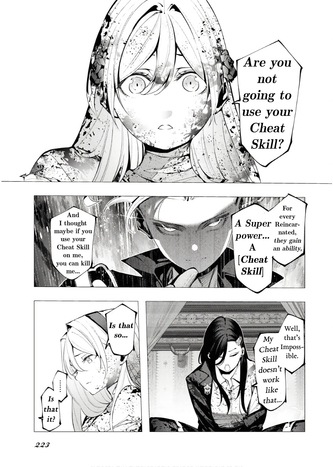 Halaman dari Serial Killer Isekai ni Oritatsu - Isekai Battle Royale Chapter 3