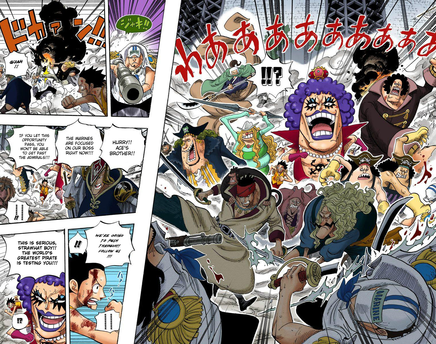 Halaman dari One Piece (Official Colored) Chapter 570