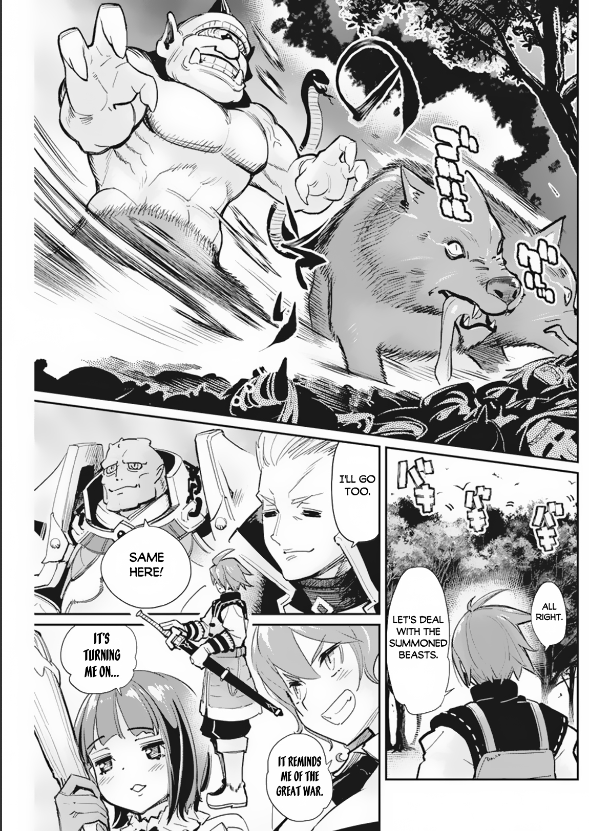 Halaman dari S-Rank Monster no "Behemoth" Dakedo, Neko to Machigawarete Elf Musume no Pet to Shite Kurashitemasu Chapter 58