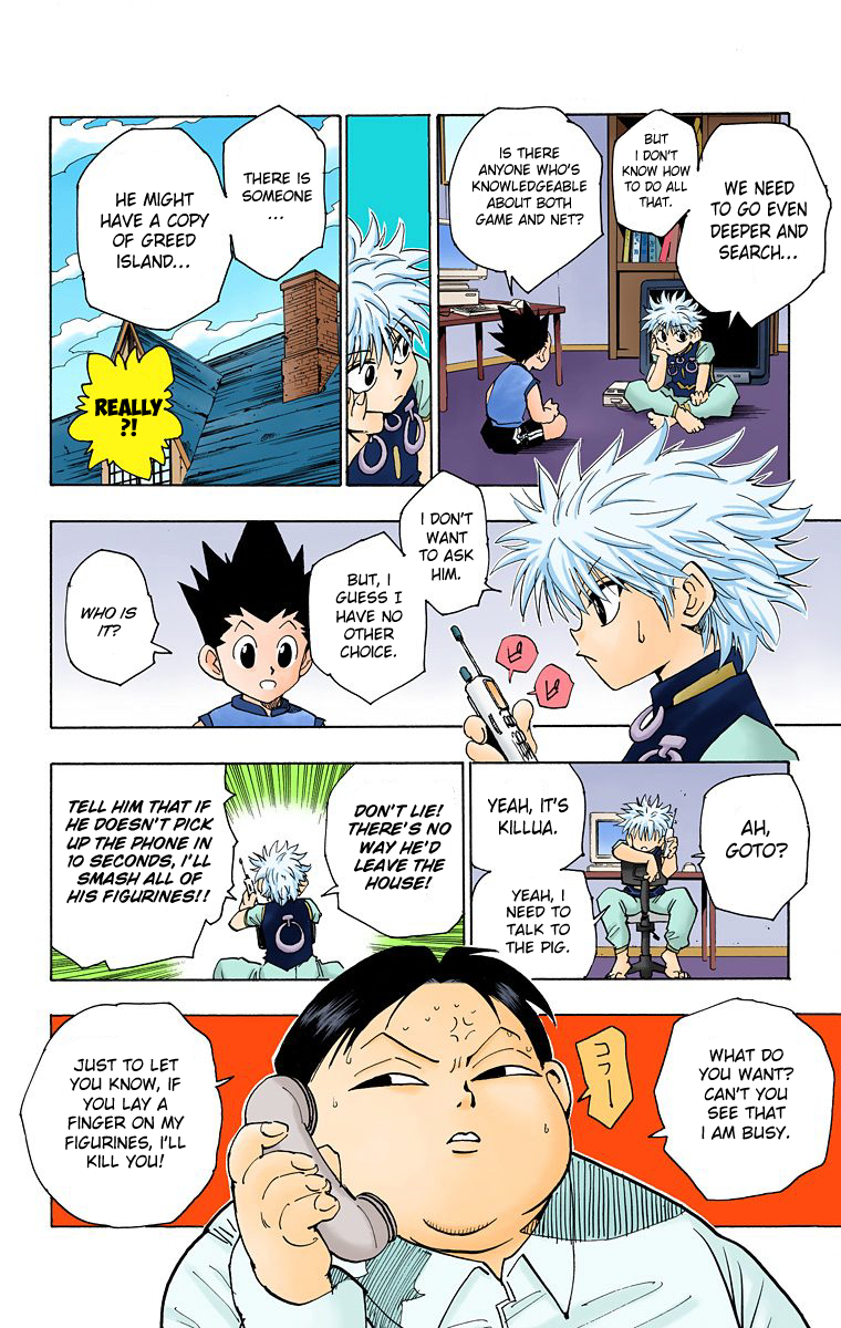 Halaman dari HUNTER x HUNTER (Official Colored) Chapter 69