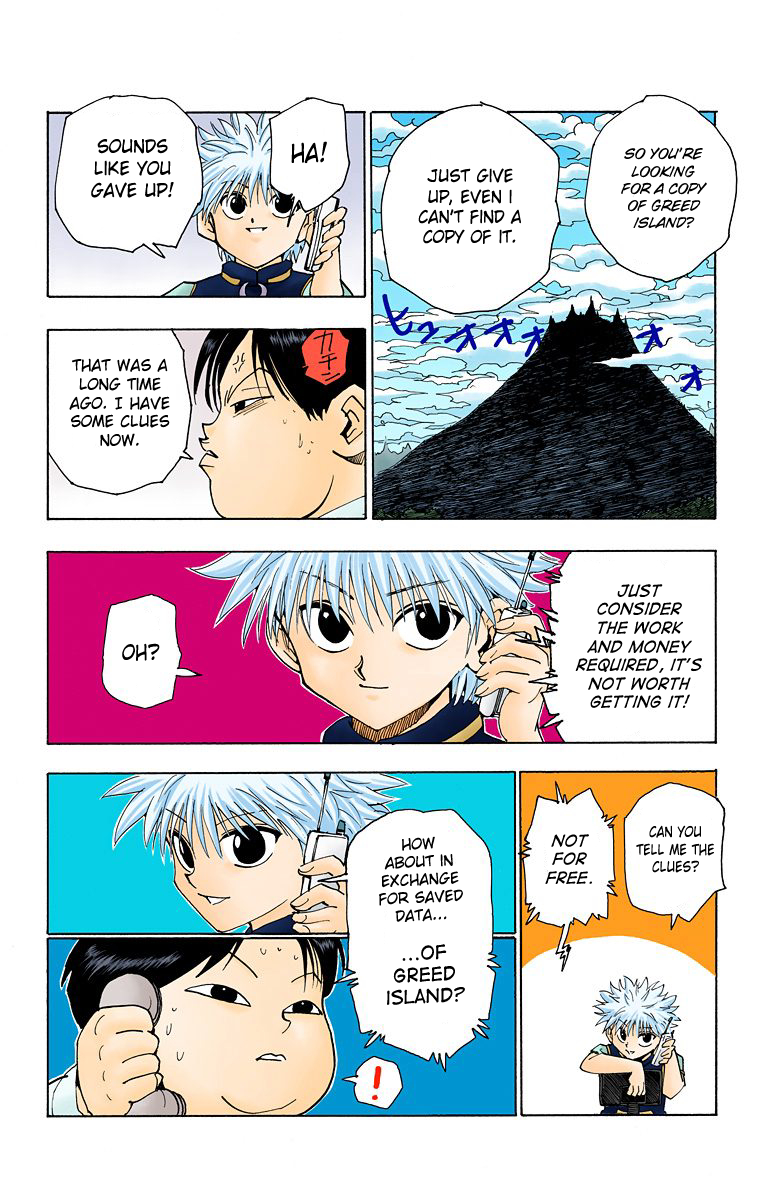 Halaman dari HUNTER x HUNTER (Official Colored) Chapter 69