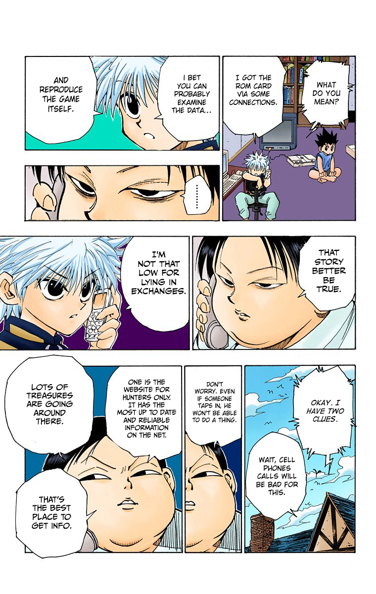 Halaman dari HUNTER x HUNTER (Official Colored) Chapter 69