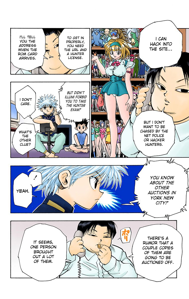Halaman dari HUNTER x HUNTER (Official Colored) Chapter 69