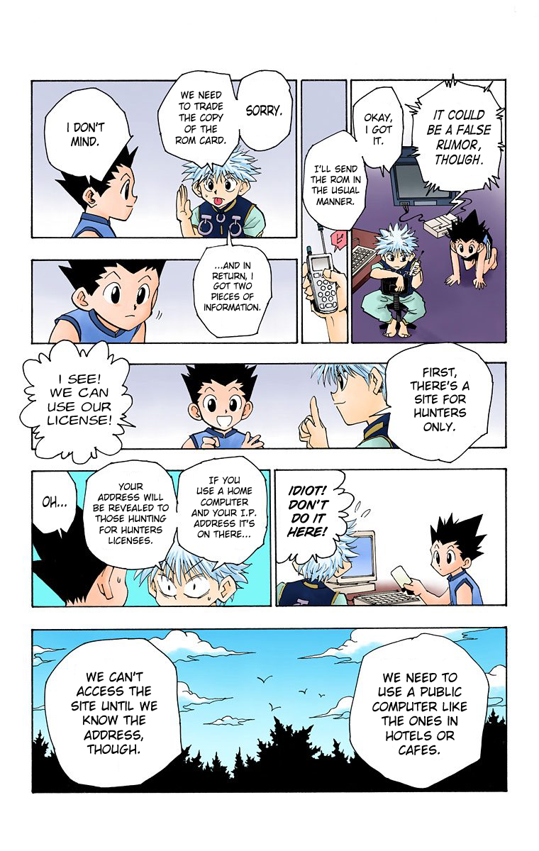 Halaman dari HUNTER x HUNTER (Official Colored) Chapter 69