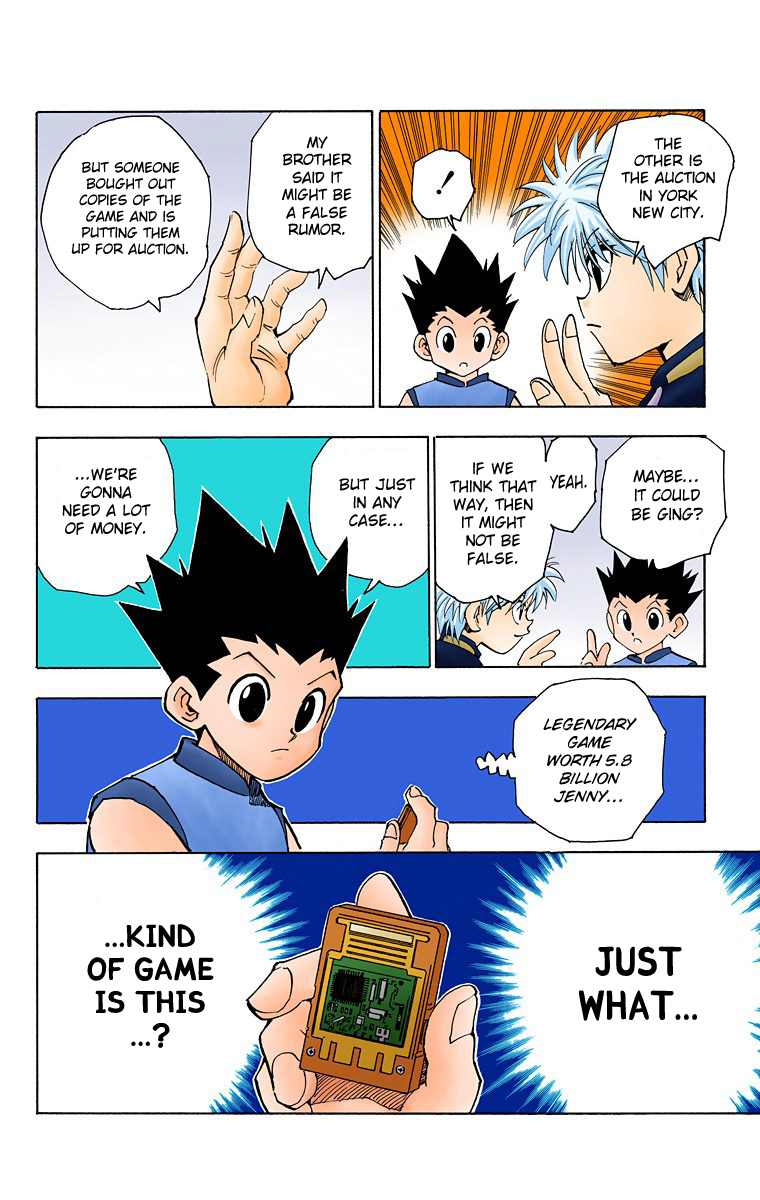 Halaman dari HUNTER x HUNTER (Official Colored) Chapter 69