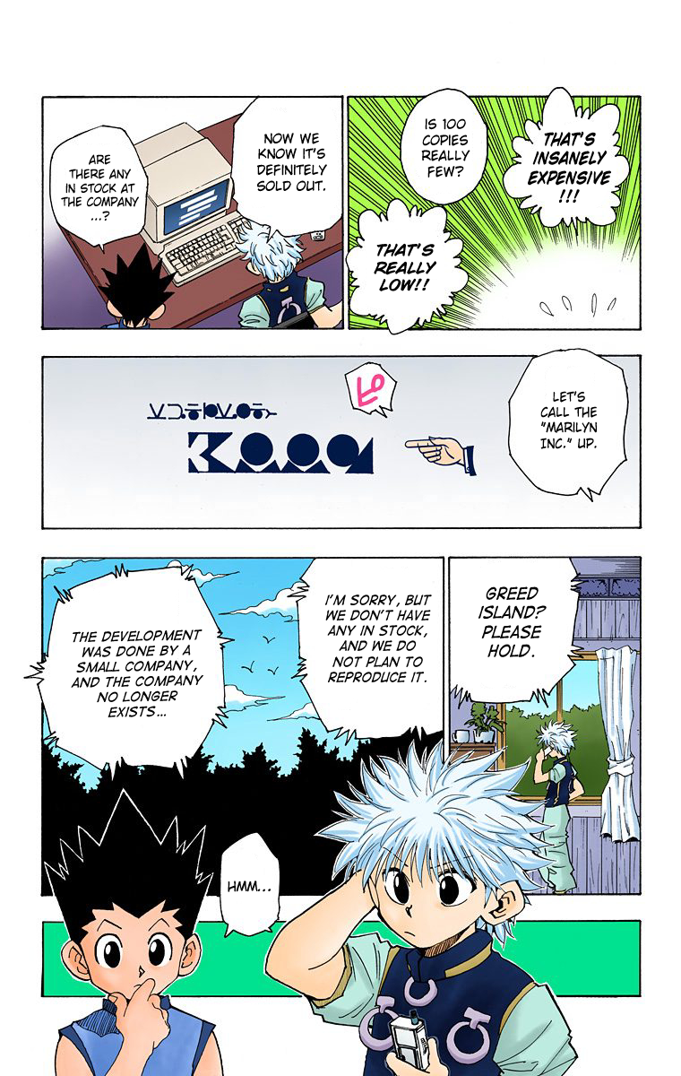 Halaman dari HUNTER x HUNTER (Official Colored) Chapter 69