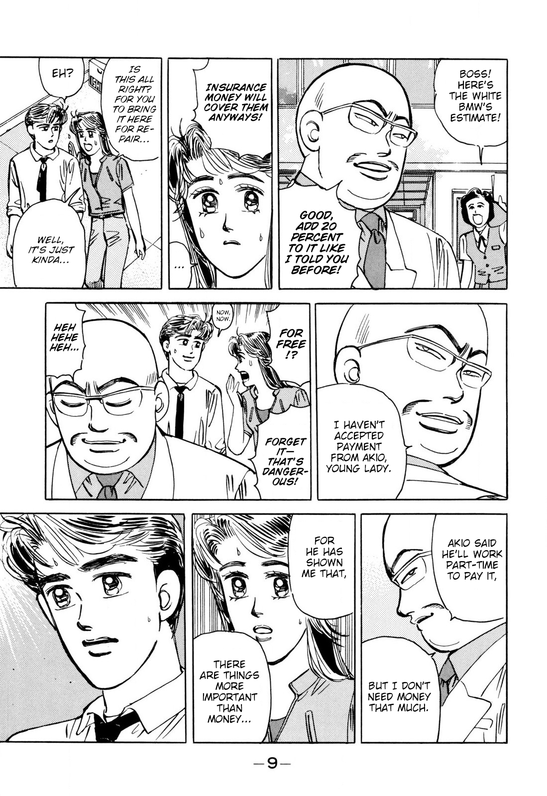 Halaman dari Wangan Midnight Chapter 93