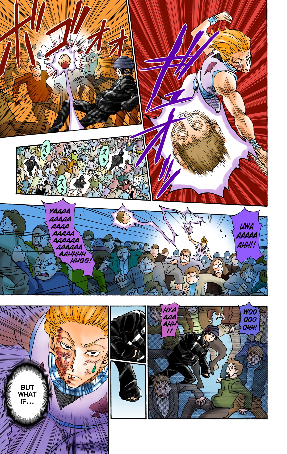 Halaman dari HUNTER x HUNTER (Official Colored) Chapter 354
