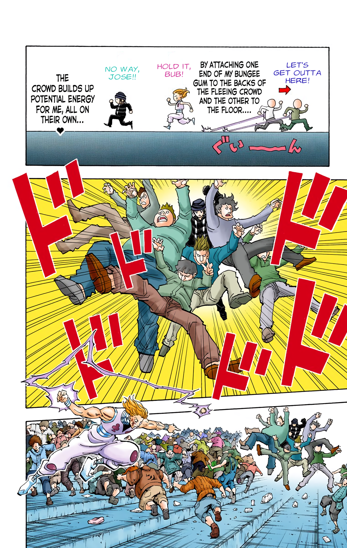 Halaman dari HUNTER x HUNTER (Official Colored) Chapter 354