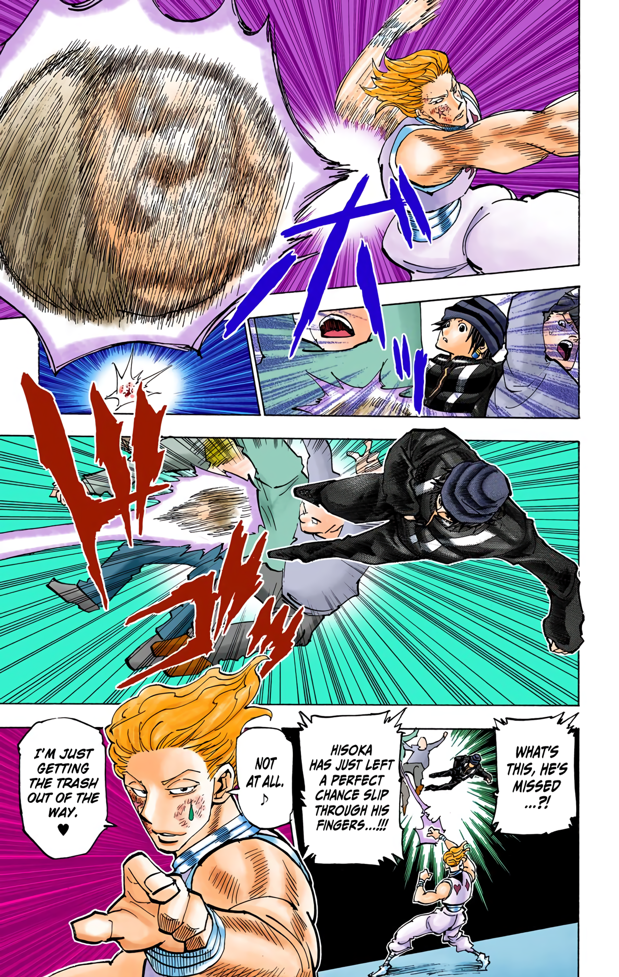 Halaman dari HUNTER x HUNTER (Official Colored) Chapter 354