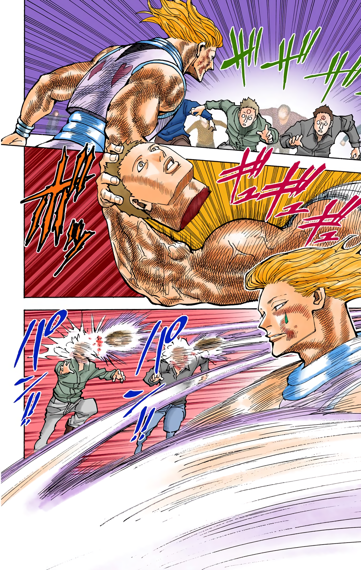 Halaman dari HUNTER x HUNTER (Official Colored) Chapter 354