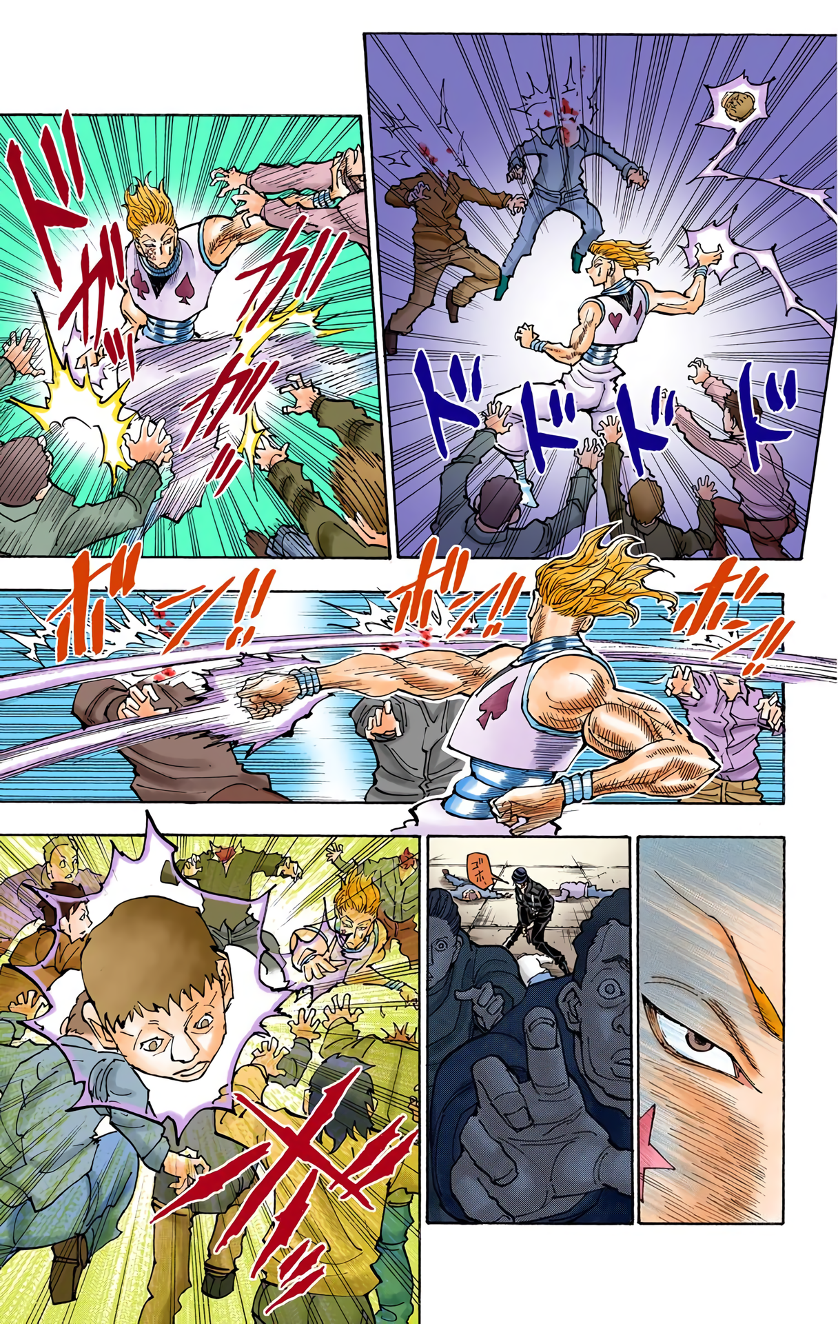 Halaman dari HUNTER x HUNTER (Official Colored) Chapter 354
