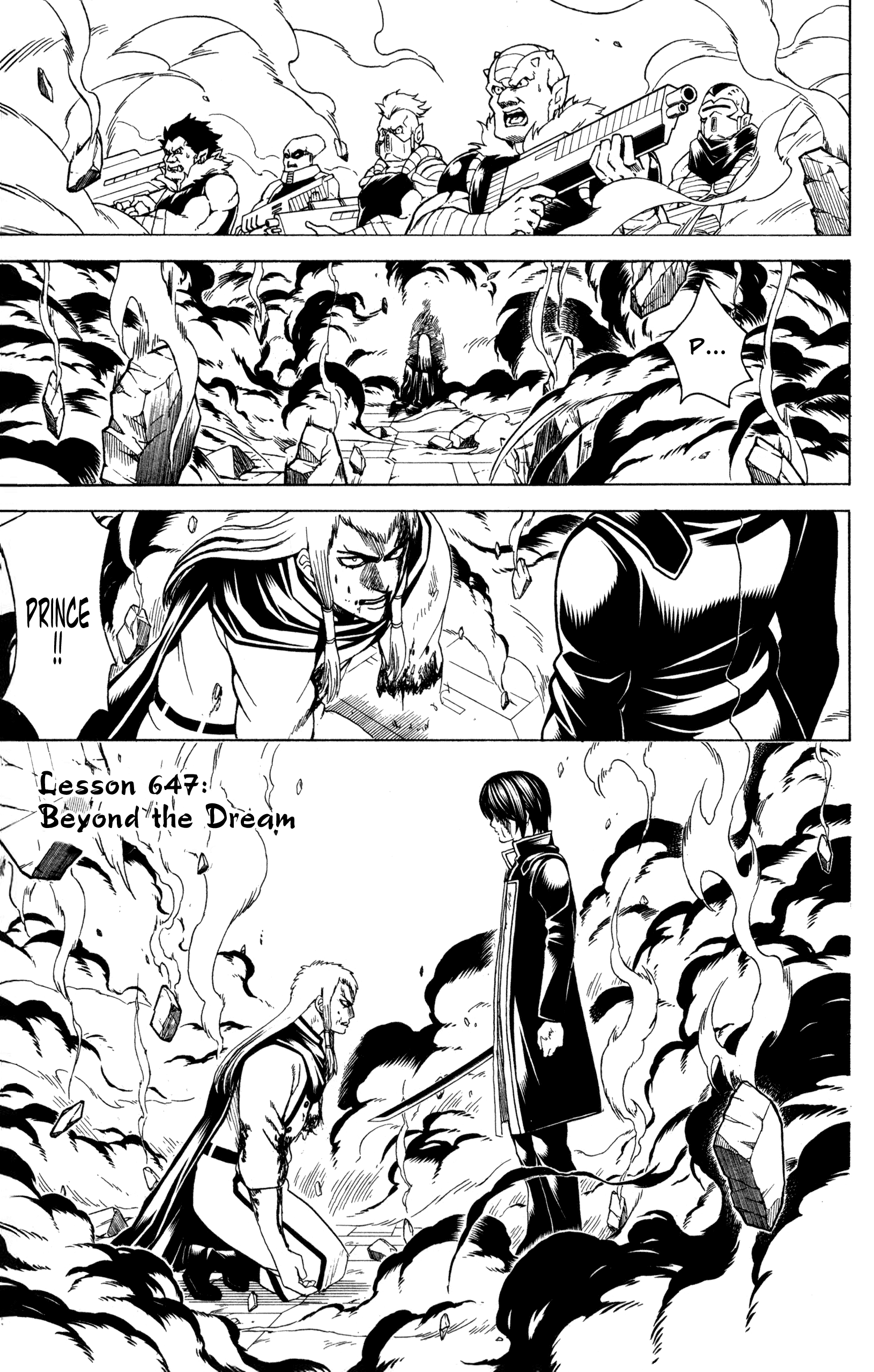 Halaman dari Gintama Chapter 647
