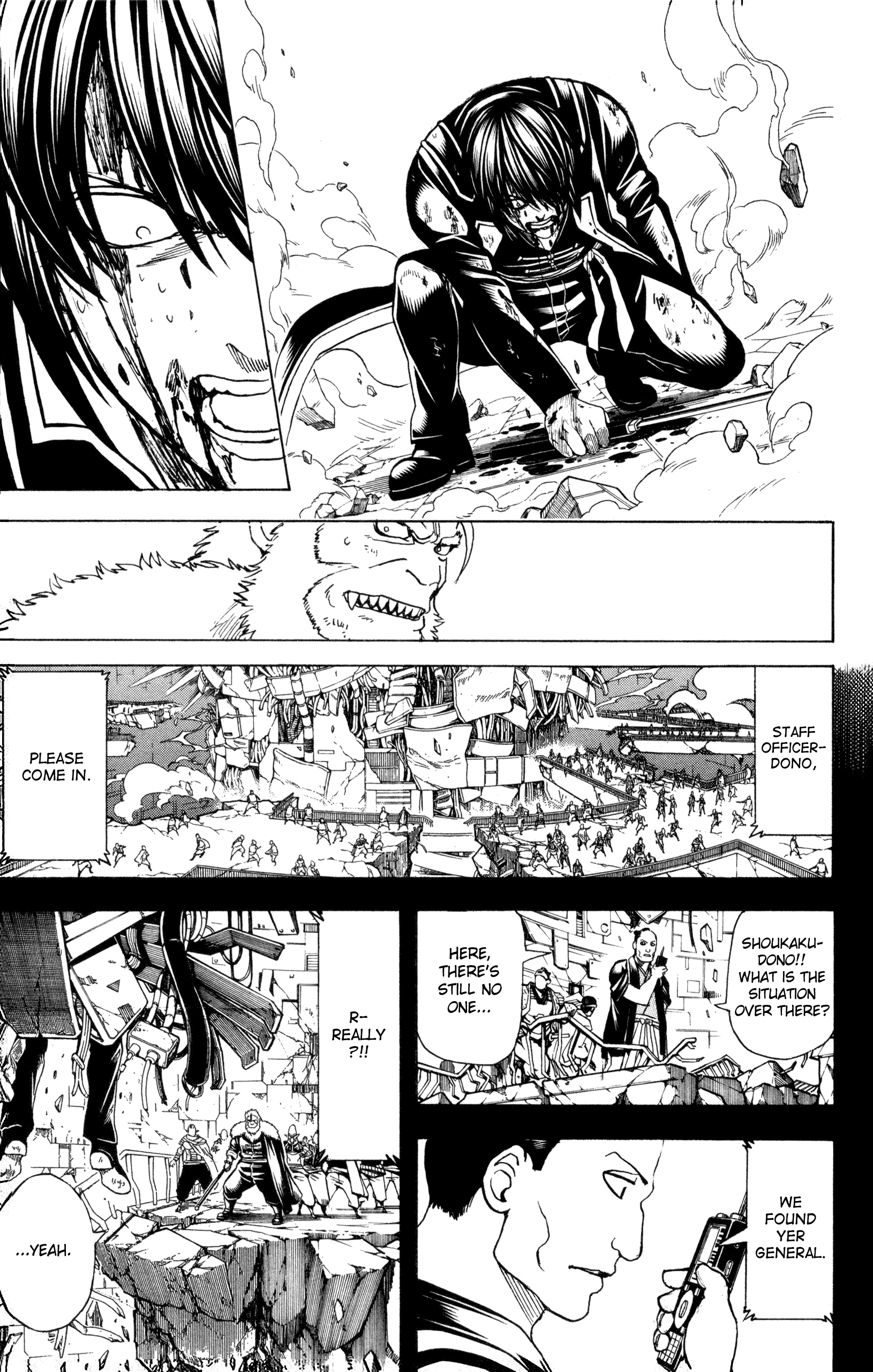 Halaman dari Gintama Chapter 647