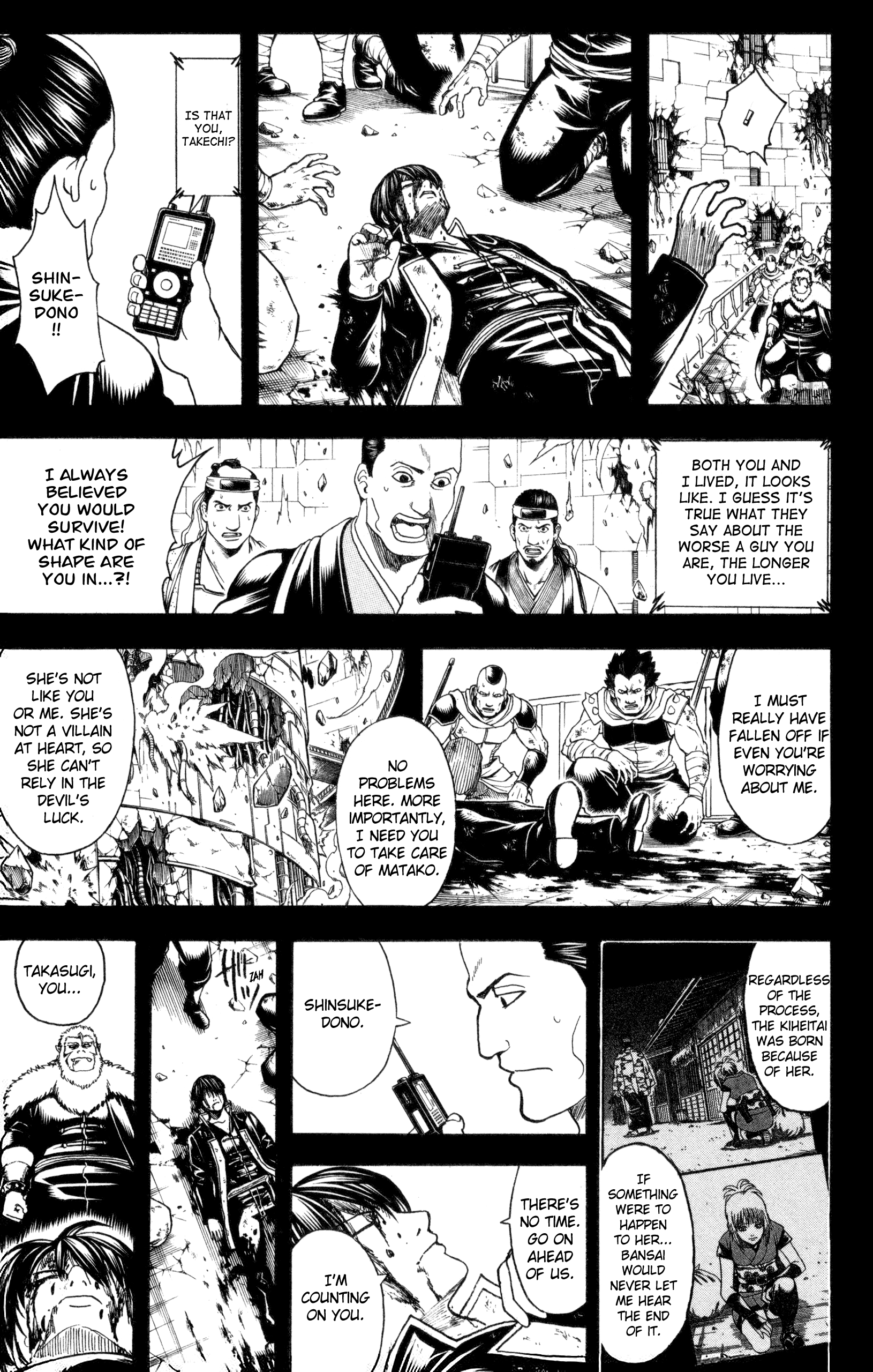 Halaman dari Gintama Chapter 647