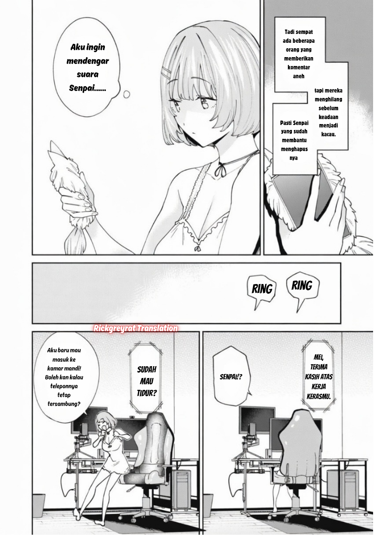 Ninki Haishinsha-tachi no Manager ni Nattara, Zen'in Moto-kano datta Chapter 4.3 - halaman 17