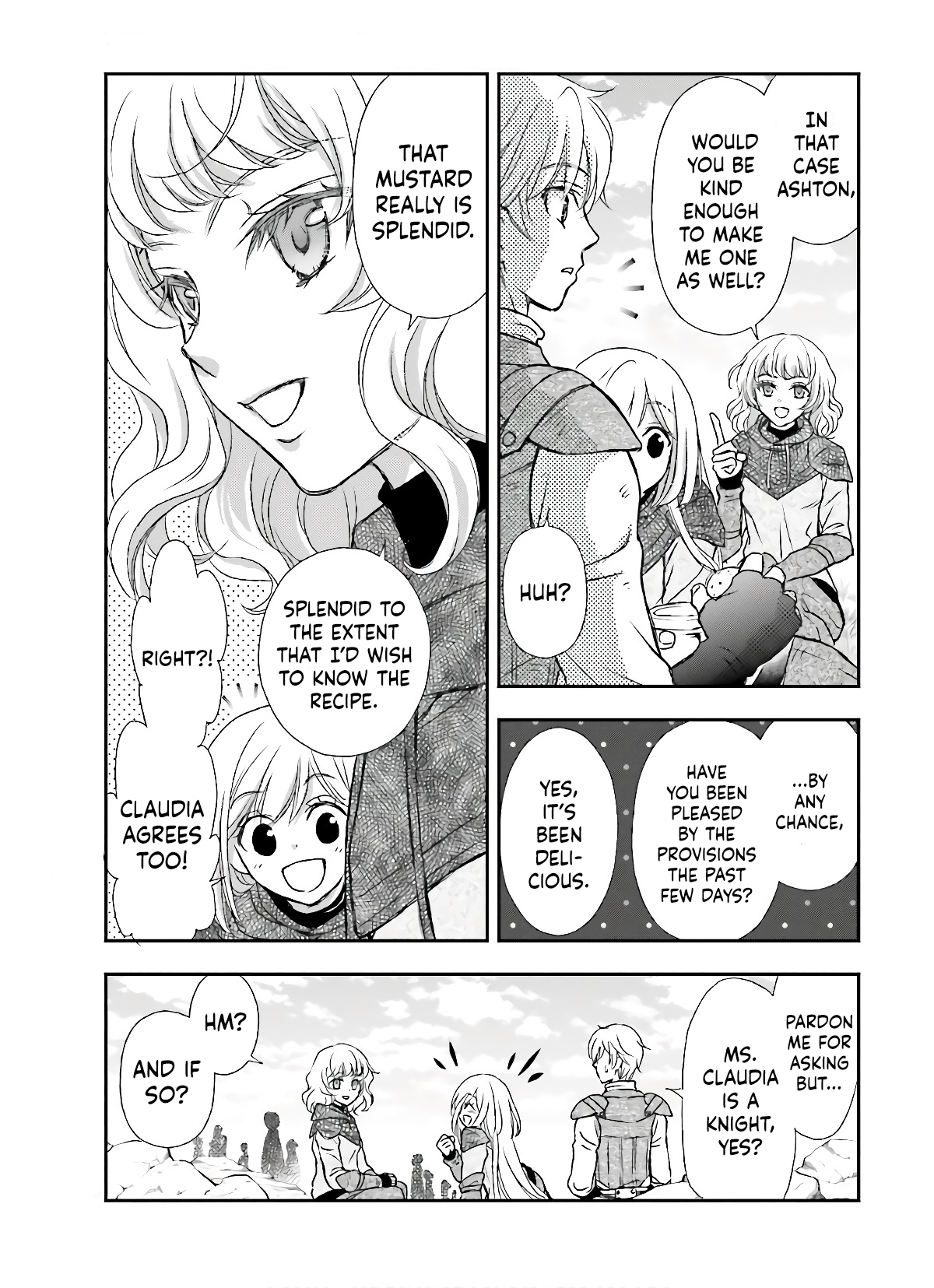 Shinigami ni Sodaterareta Shoujo wa Shikkoku no Tsurugi o Mune ni Idaku Chapter 12 Page 4