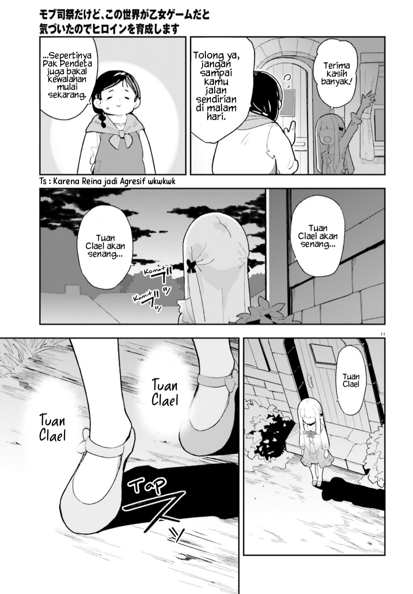Mob Shisai dakedo, Kono Sekai ga Otome Game dato Kizuita node Heroine wo Ikusei shimasu Chapter 5 - halaman 12