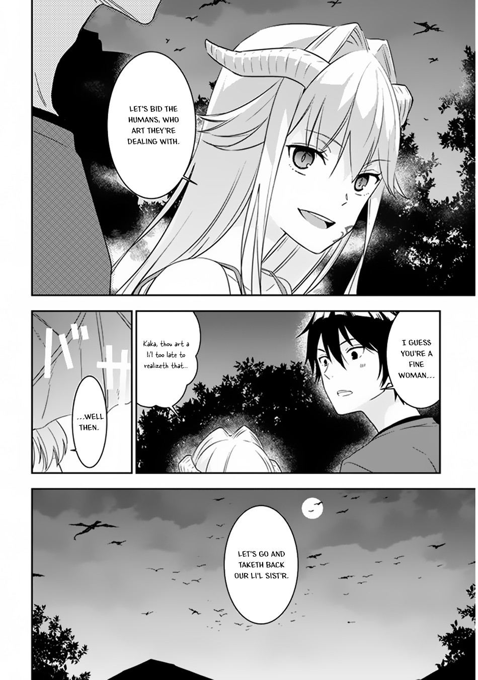 Halaman dari Maou ni Natta node, Dungeon Tsukutte Jingai Musume to Honobono Suru Chapter 8.1