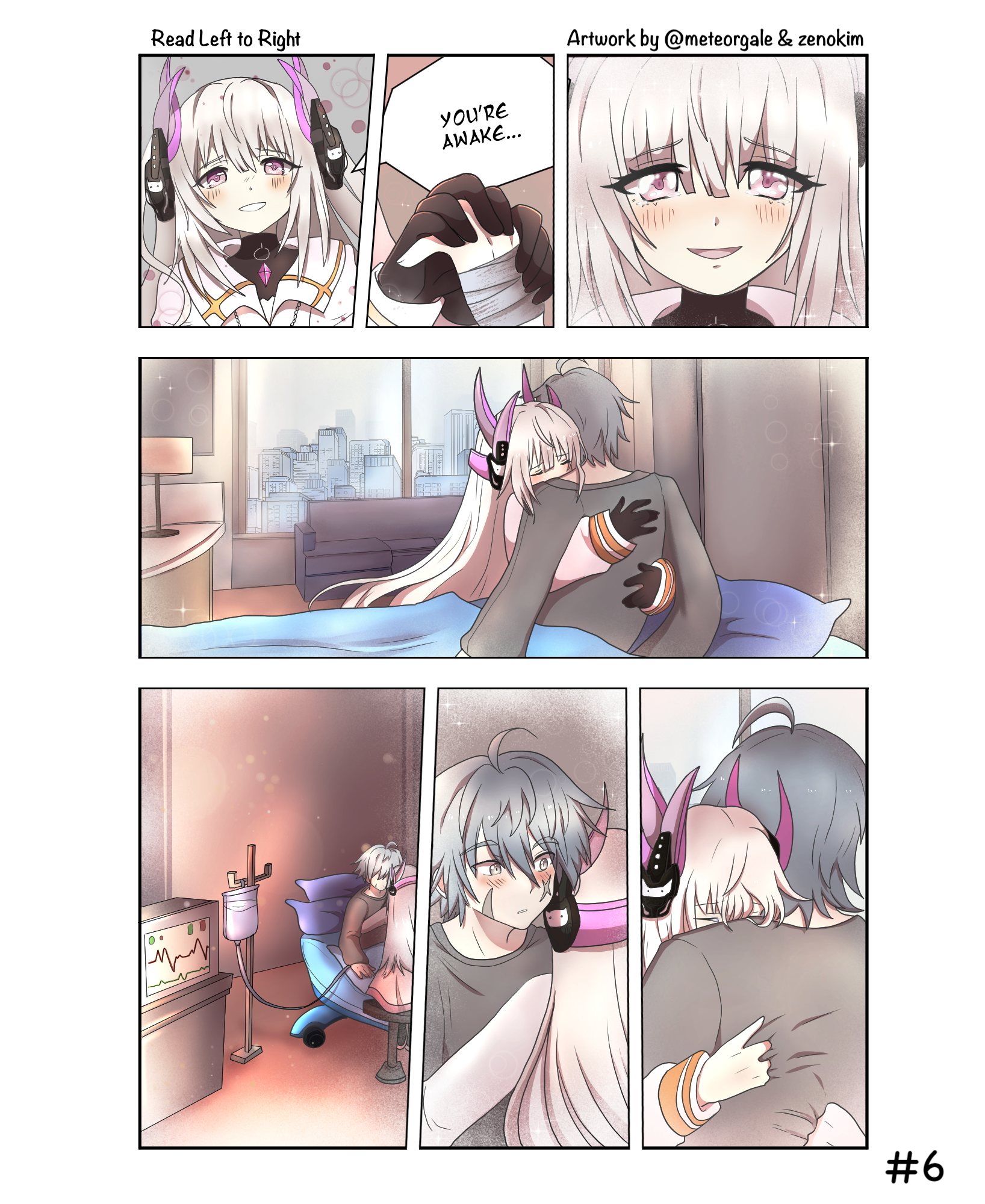 Halaman dari Punishing: Gray Raven — In Sync with You Chapter 6