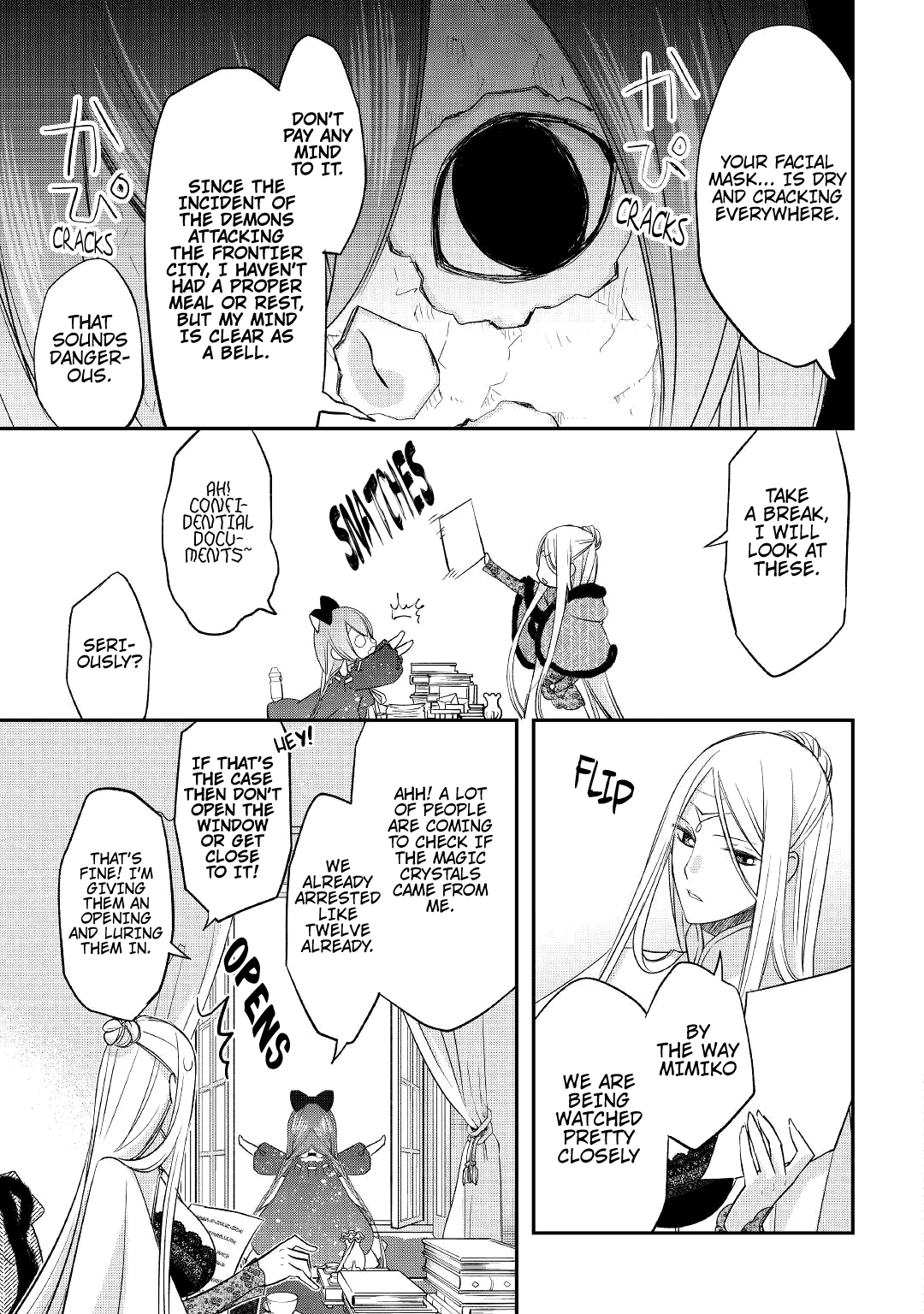 Halaman dari Kanchigai no Atelier Meister - Eiyuu Party no Moto Zatsuyougakari ga, Jitsu wa Sentou Igai ga SSS Rank Datta to Iu Yoku Aru Hanashi Chapter 28