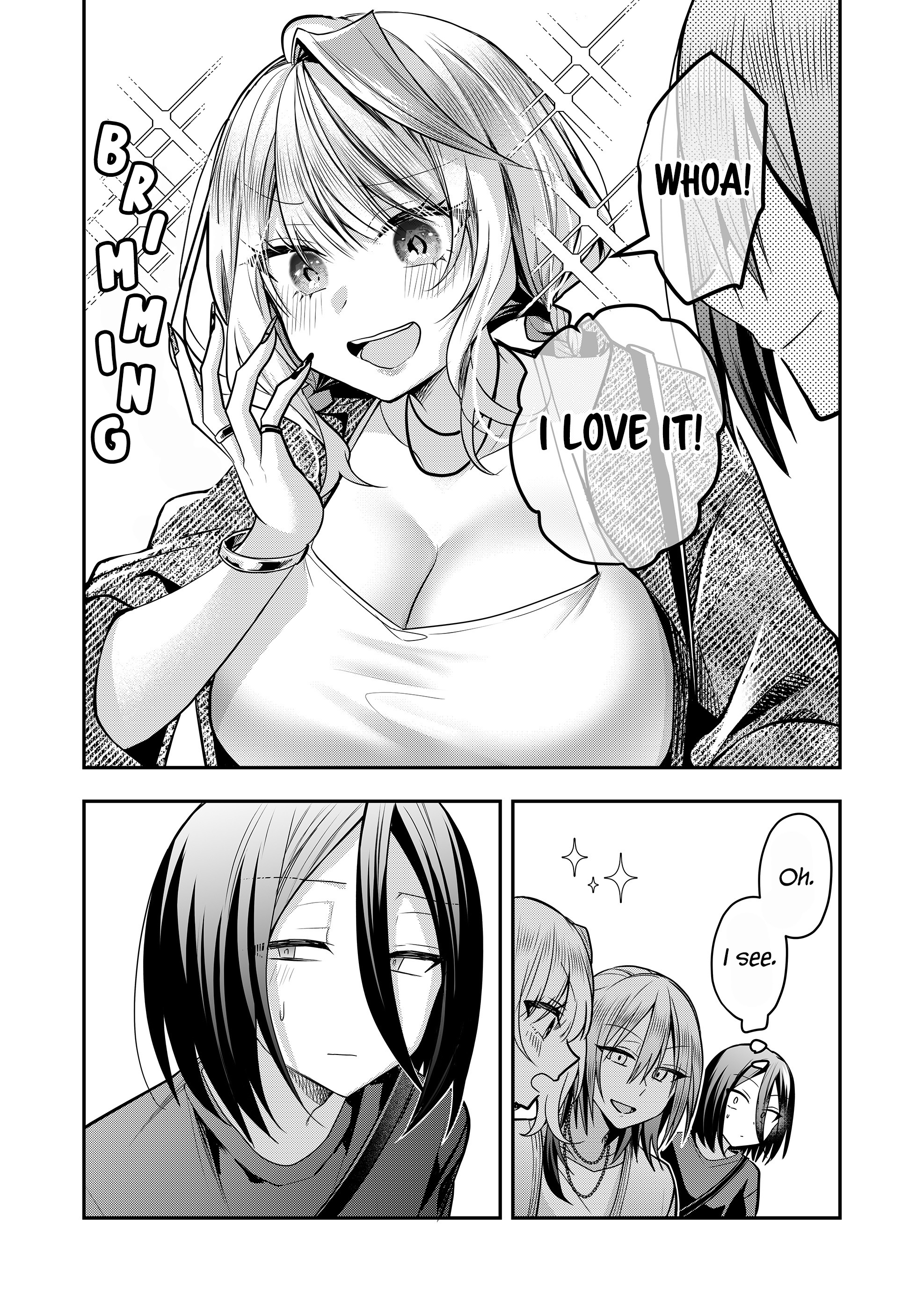 Halaman dari Gal Yome no Himitsu Chapter 32