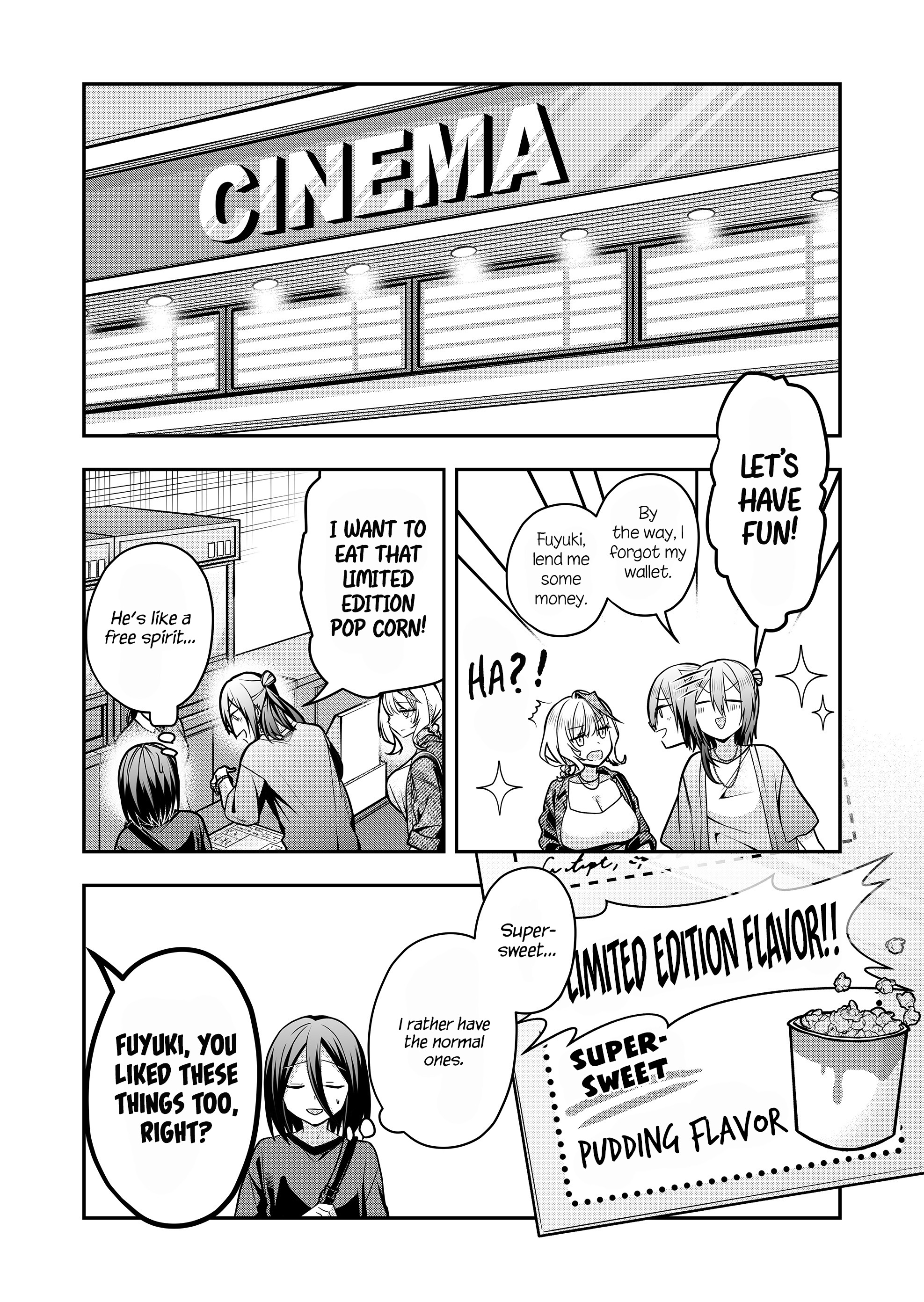 Halaman dari Gal Yome no Himitsu Chapter 32