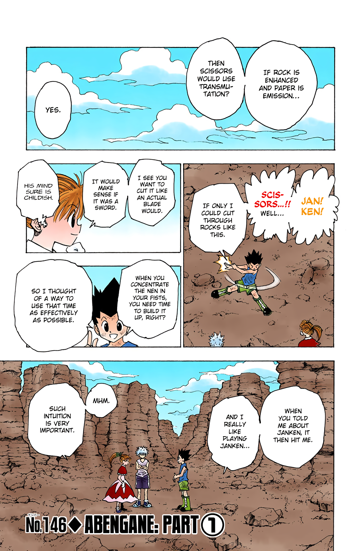 Halaman dari HUNTER x HUNTER (Official Colored) Chapter 146