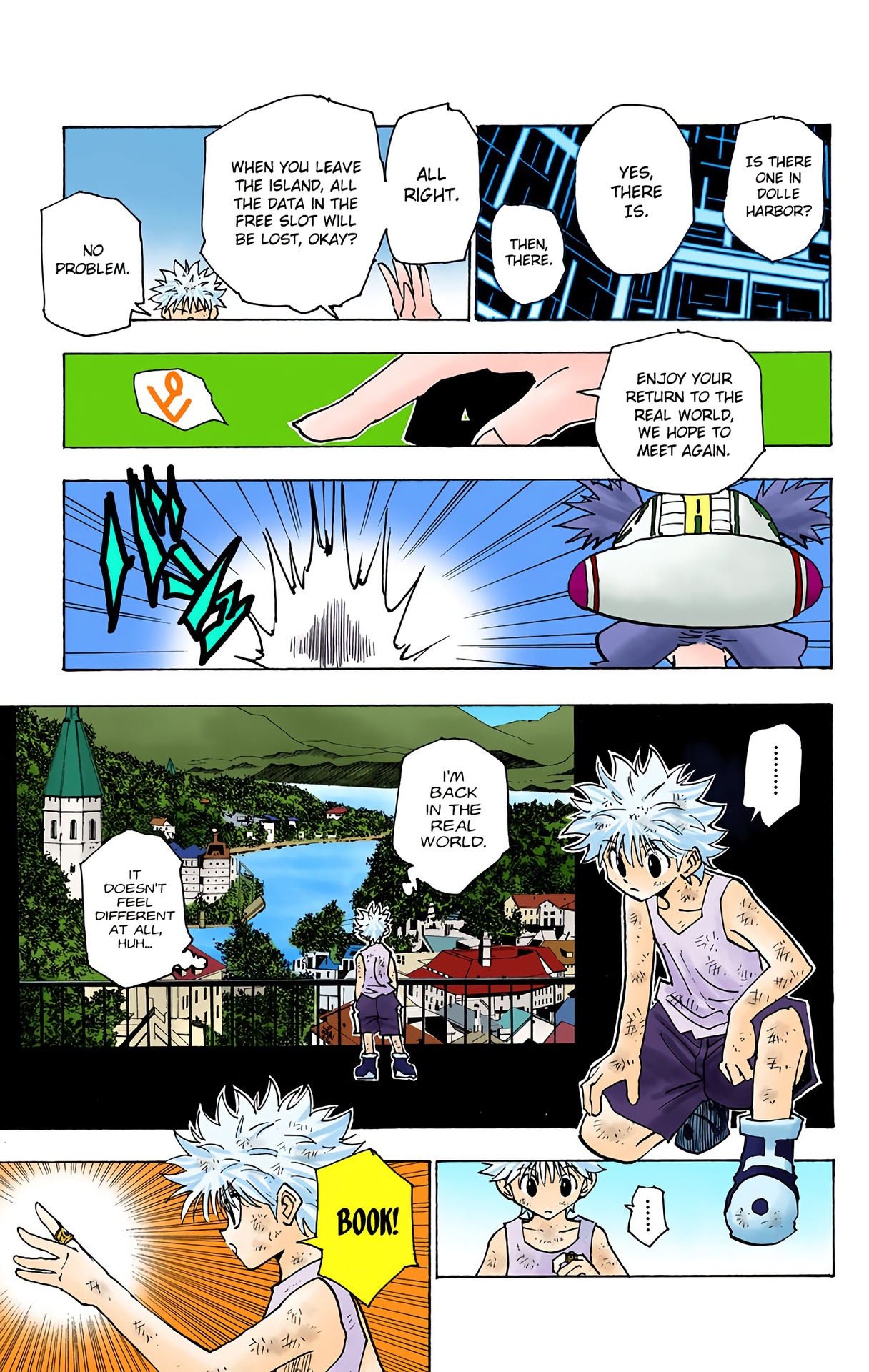 Halaman dari HUNTER x HUNTER (Official Colored) Chapter 146