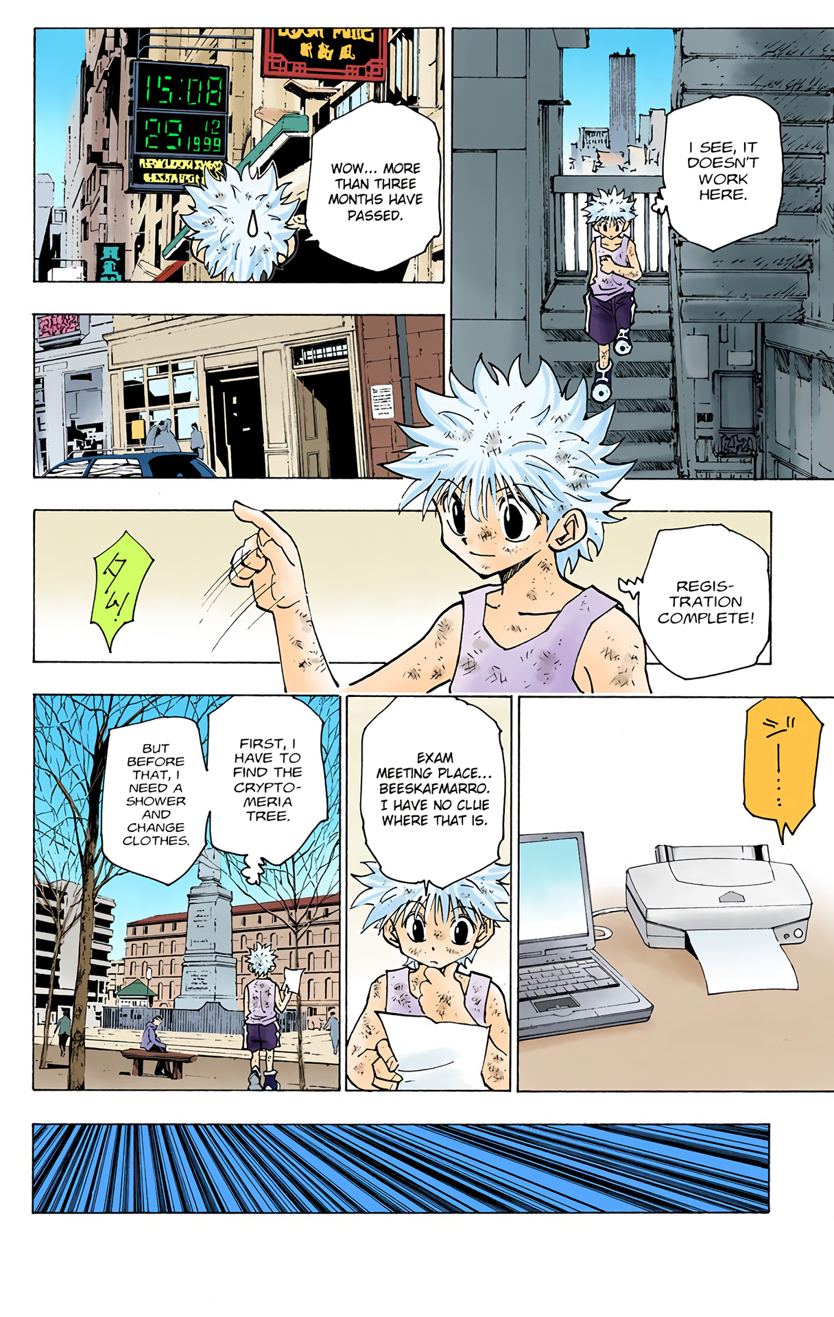 Halaman dari HUNTER x HUNTER (Official Colored) Chapter 146