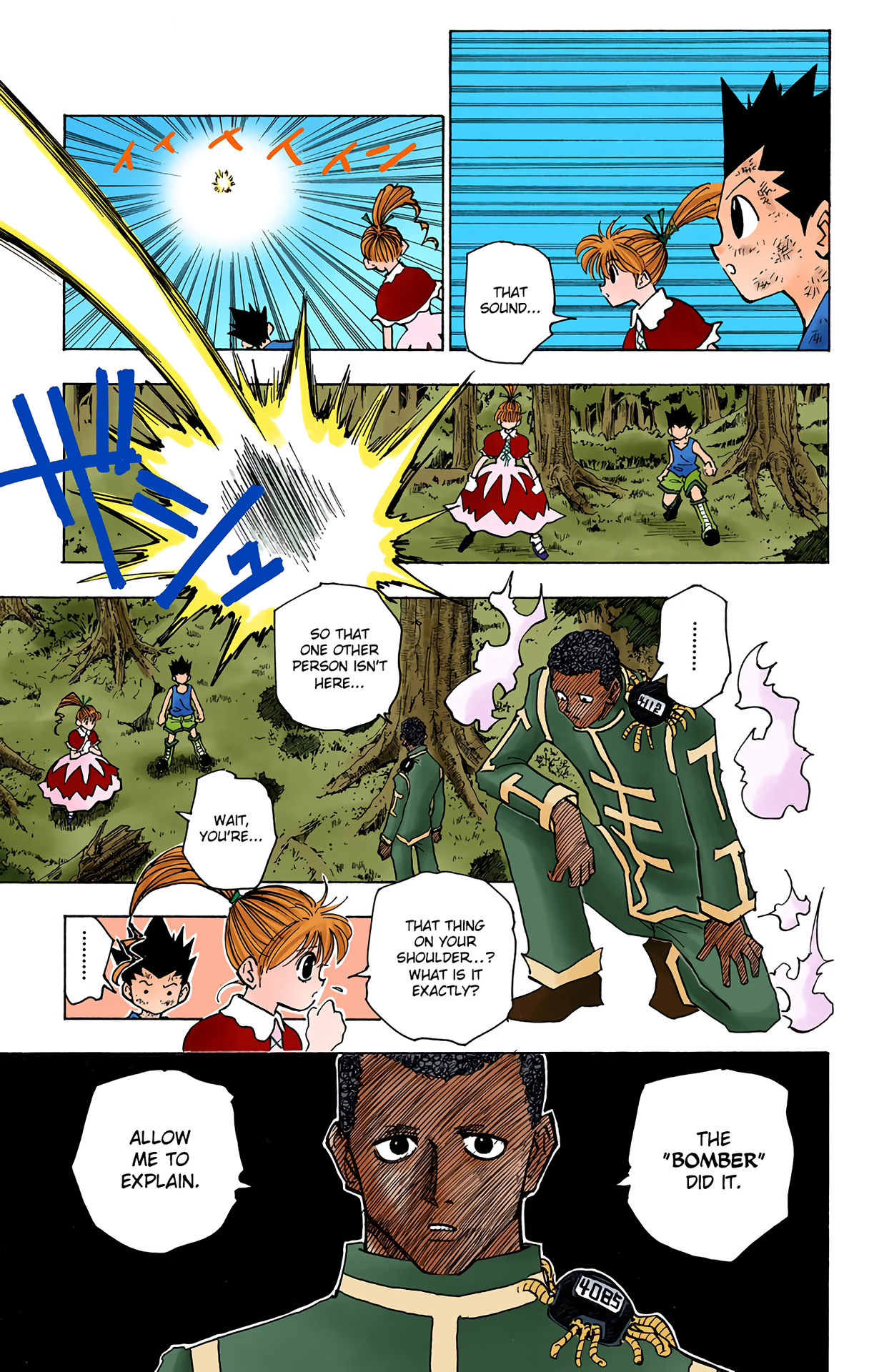 Halaman dari HUNTER x HUNTER (Official Colored) Chapter 146