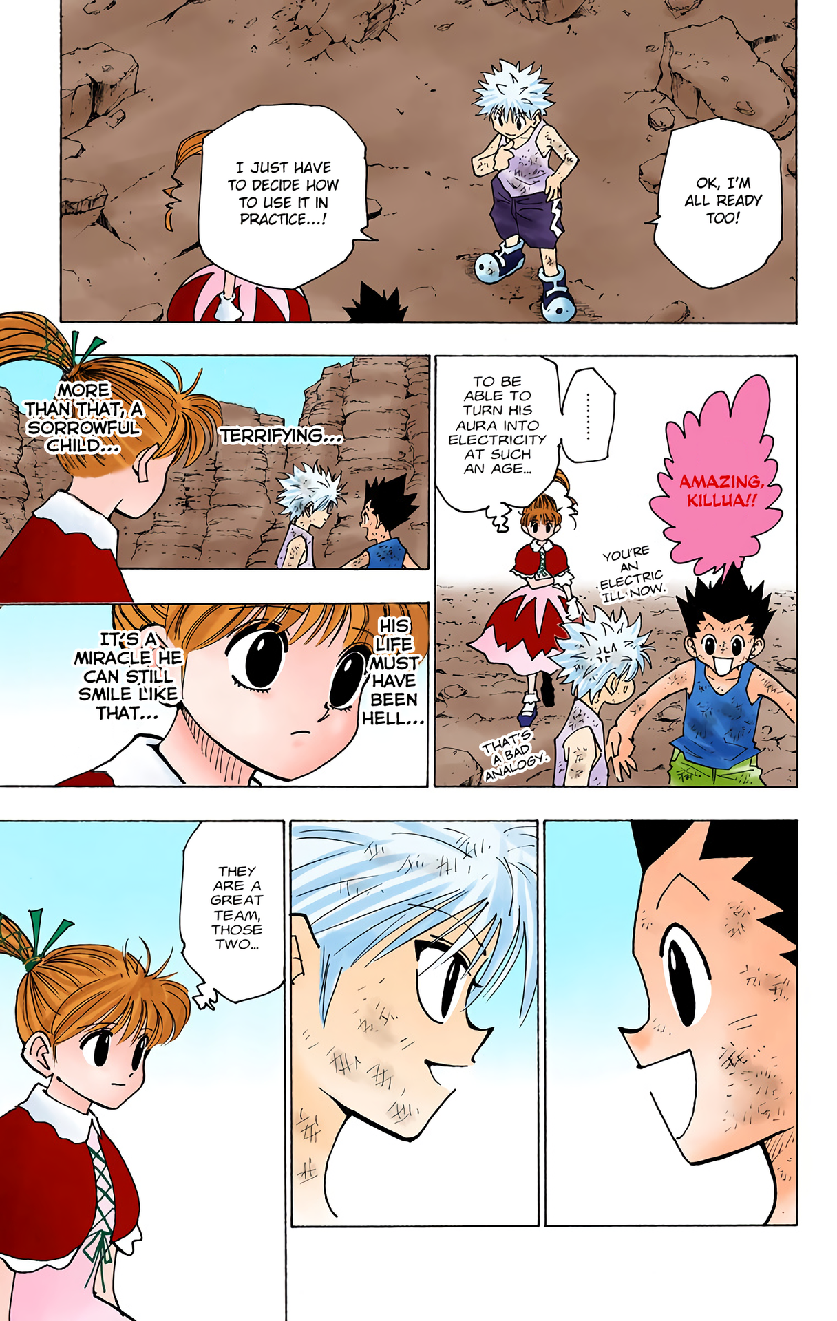 Halaman dari HUNTER x HUNTER (Official Colored) Chapter 146